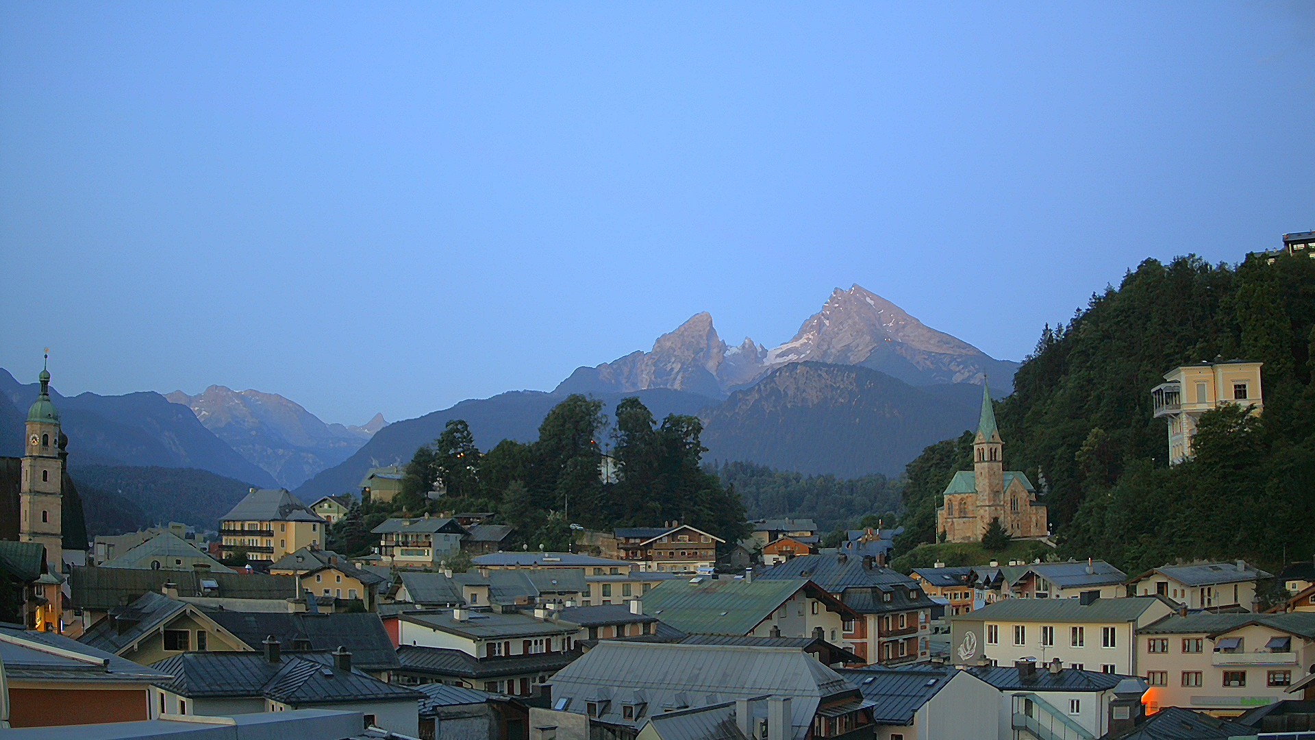 Archiv Foto Webcam Zentrum von Berchtesgaden