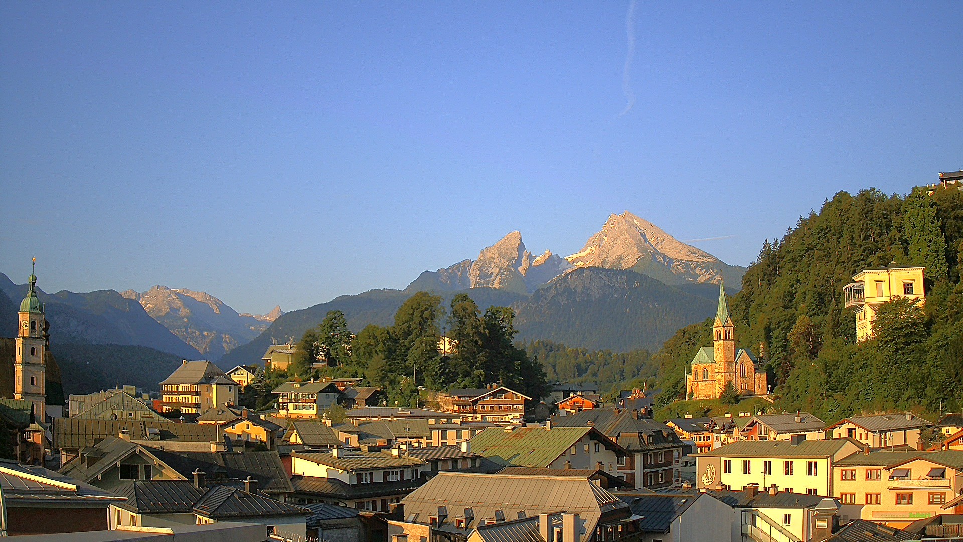Archiv Foto Webcam Zentrum von Berchtesgaden