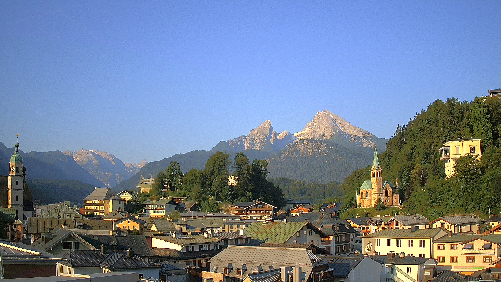 Archiv Foto Webcam Zentrum von Berchtesgaden