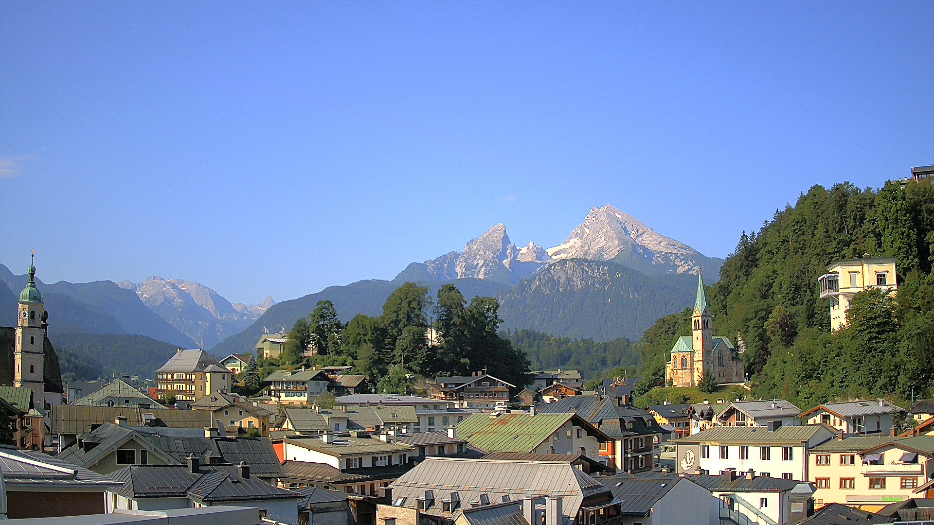Archiv Foto Webcam Zentrum von Berchtesgaden