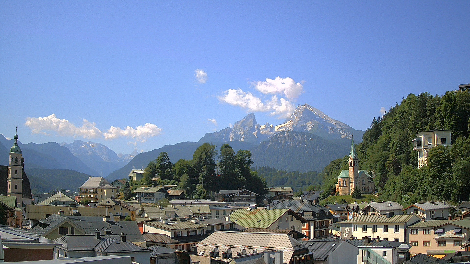 Archiv Foto Webcam Zentrum von Berchtesgaden