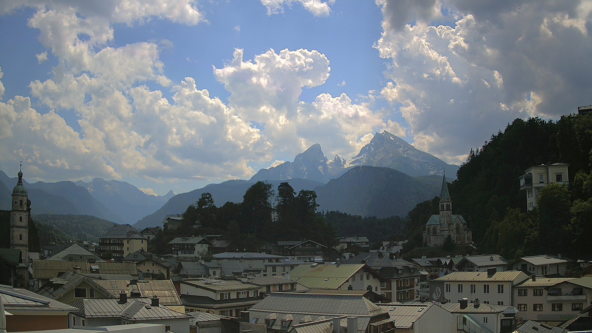 Archiv Foto Webcam Zentrum von Berchtesgaden
