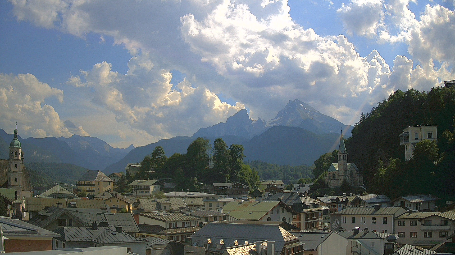 Archiv Foto Webcam Zentrum von Berchtesgaden