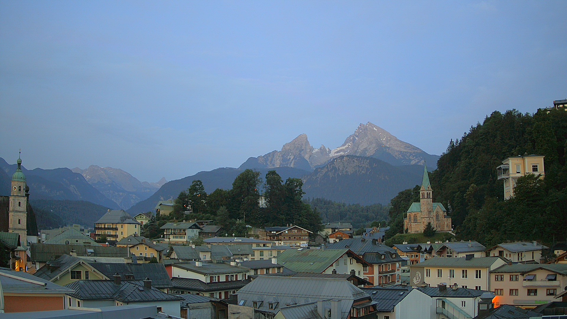 Archiv Foto Webcam Zentrum von Berchtesgaden