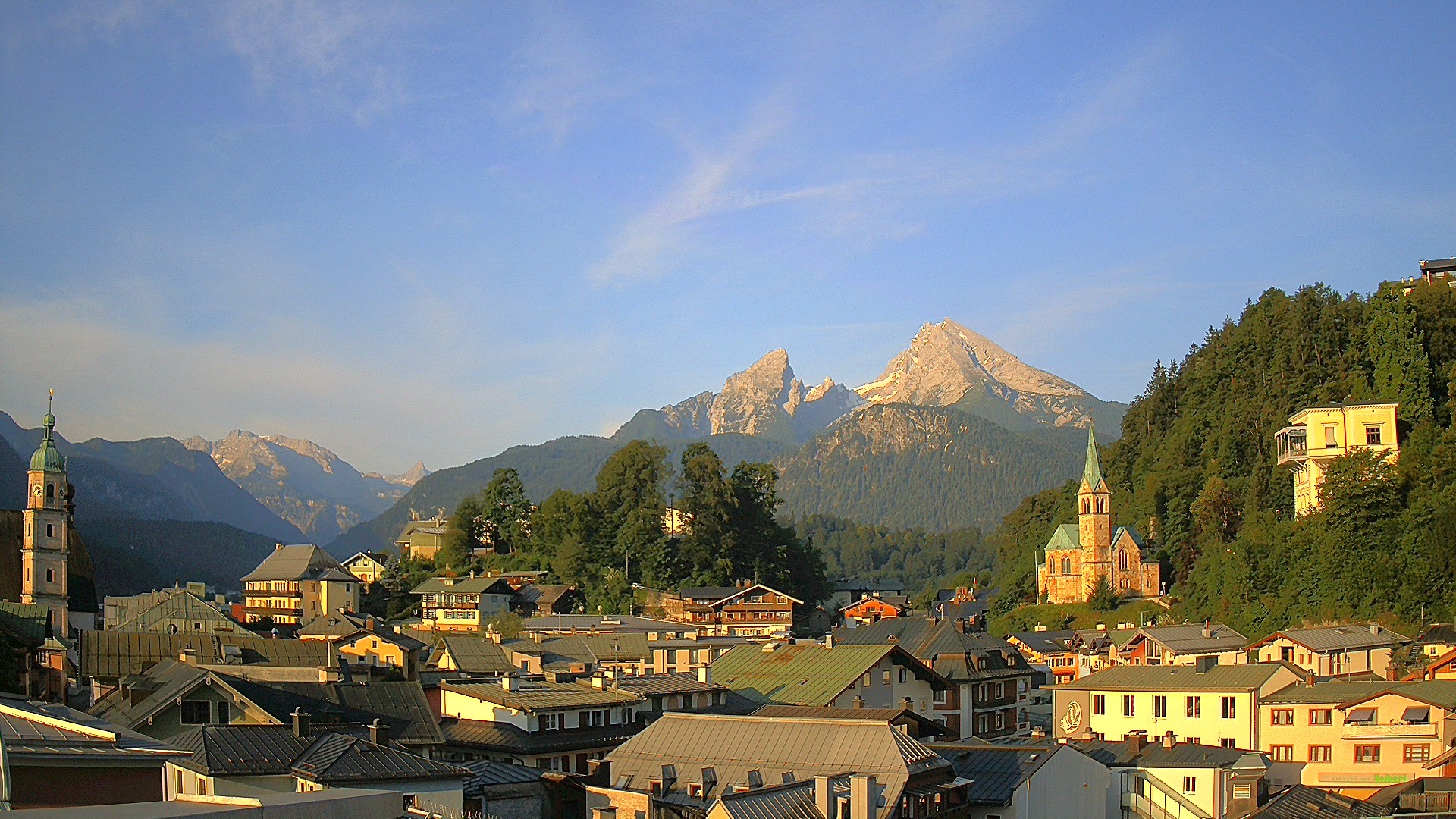 Archiv Foto Webcam Zentrum von Berchtesgaden
