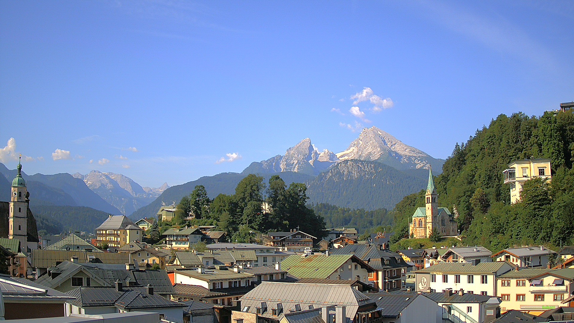 Archiv Foto Webcam Zentrum von Berchtesgaden