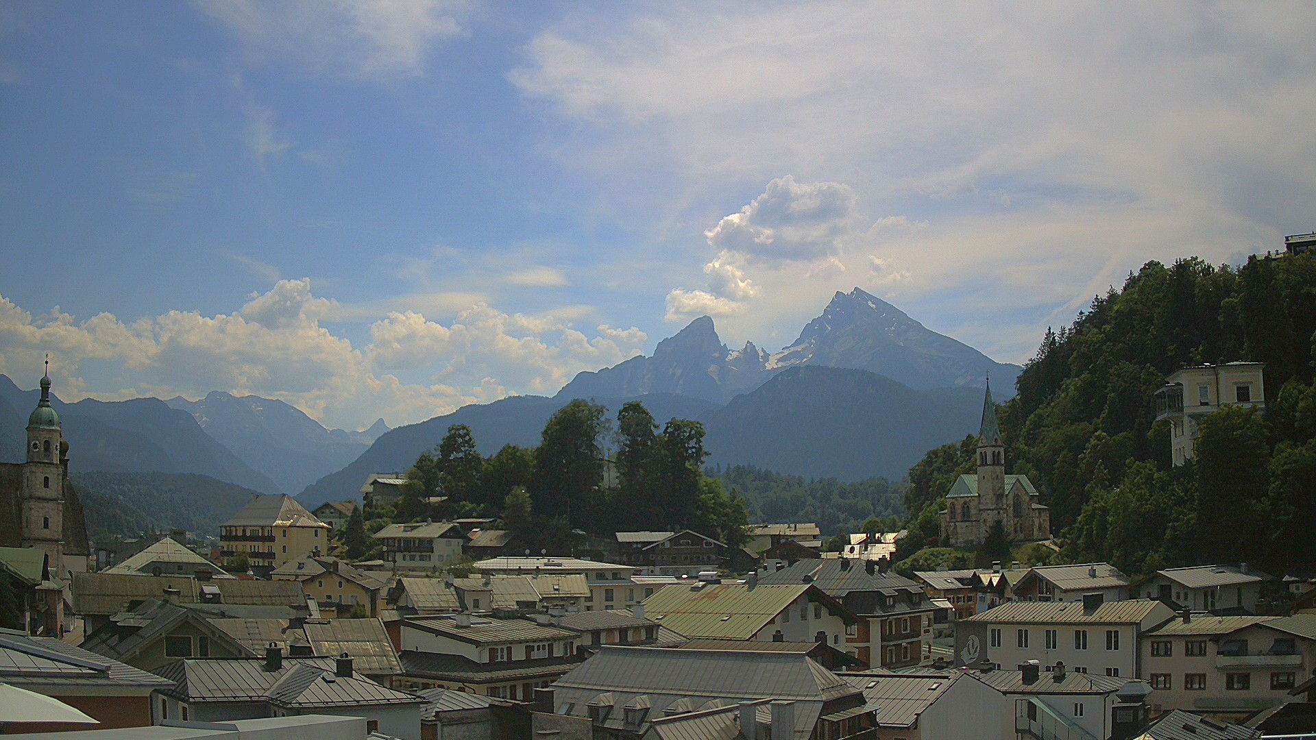 Archiv Foto Webcam Zentrum von Berchtesgaden