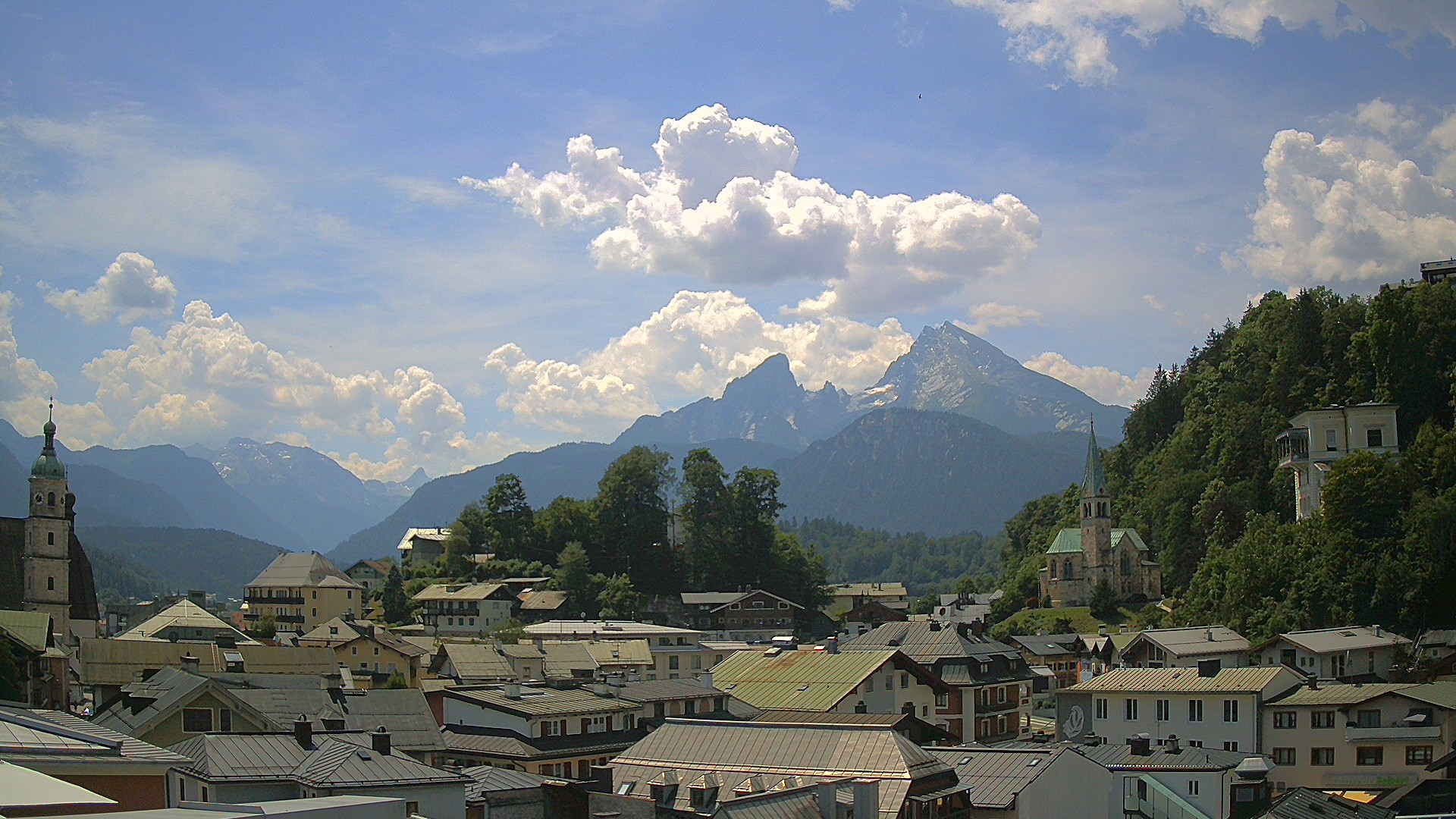 Archiv Foto Webcam Zentrum von Berchtesgaden
