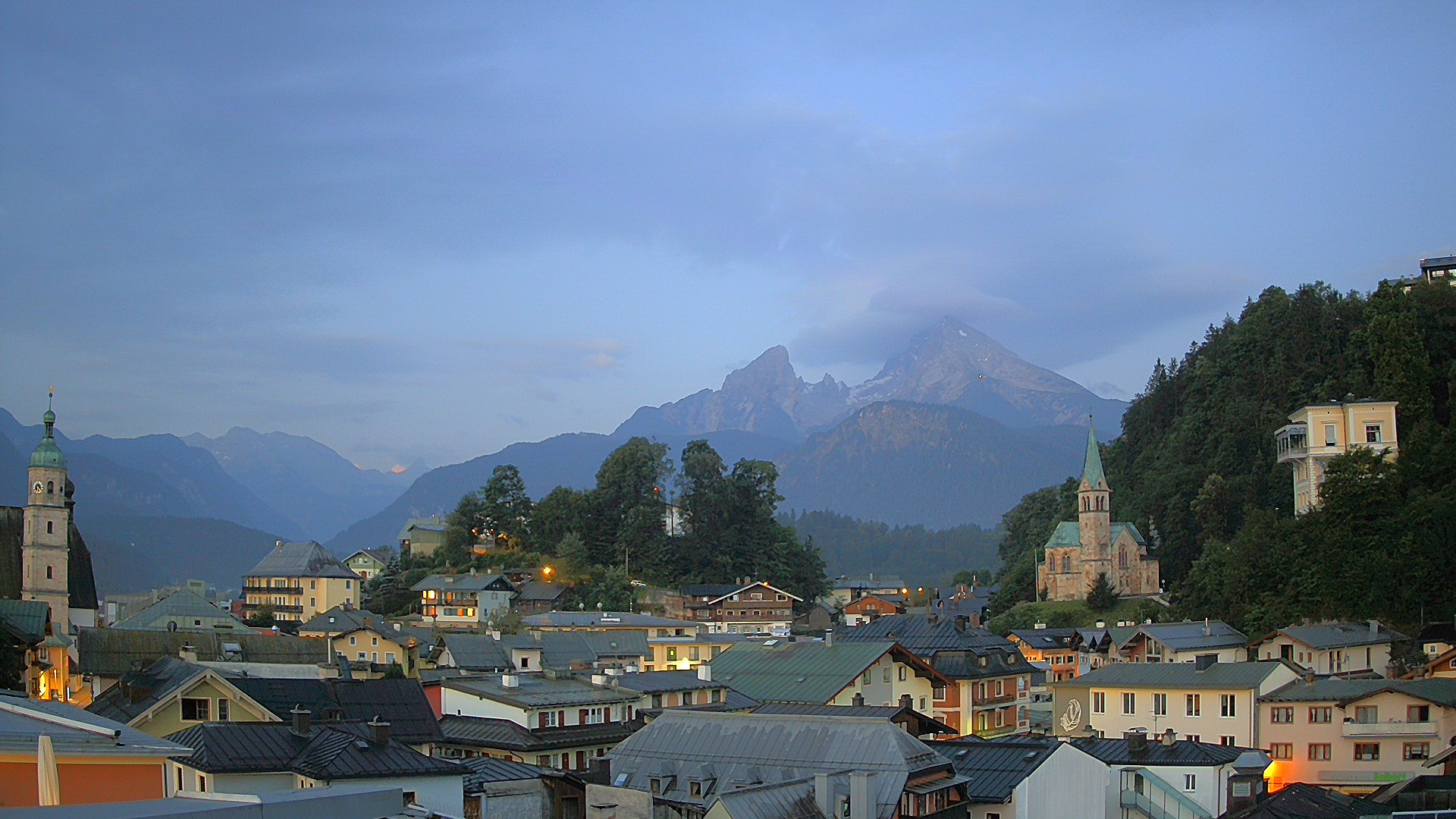 Archiv Foto Webcam Zentrum von Berchtesgaden