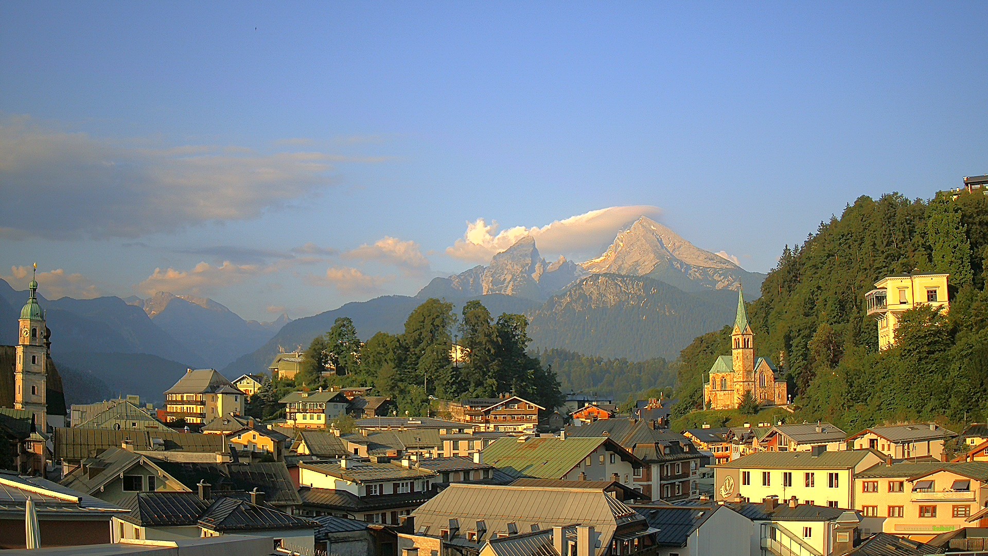 Archiv Foto Webcam Zentrum von Berchtesgaden