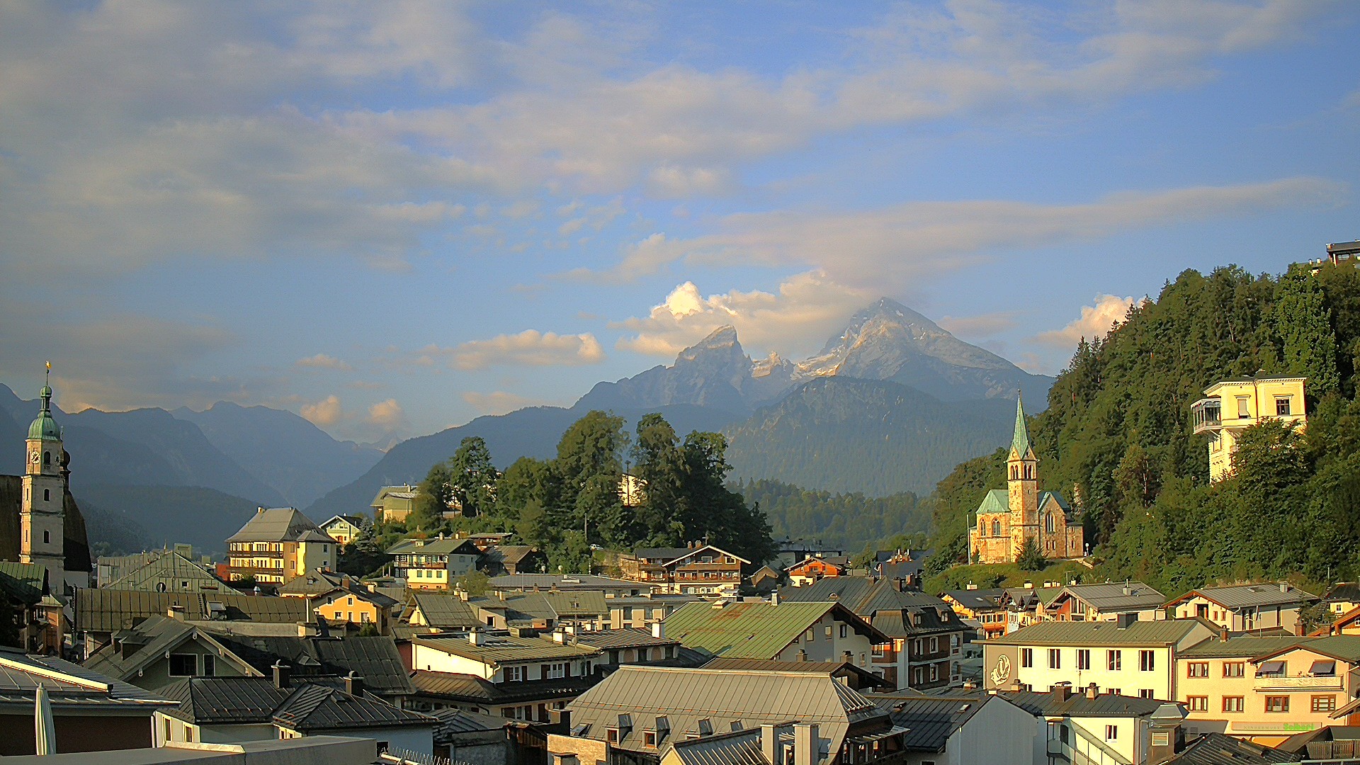 Archiv Foto Webcam Zentrum von Berchtesgaden