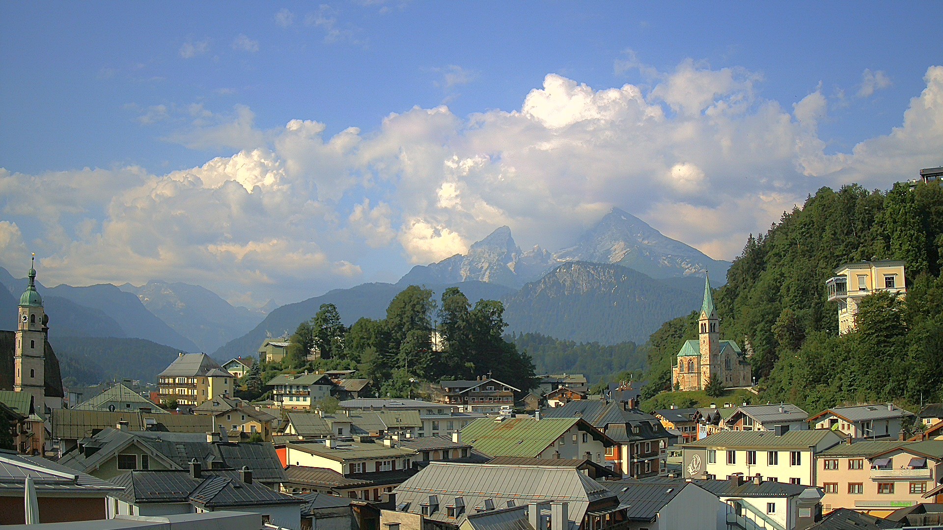Archiv Foto Webcam Zentrum von Berchtesgaden