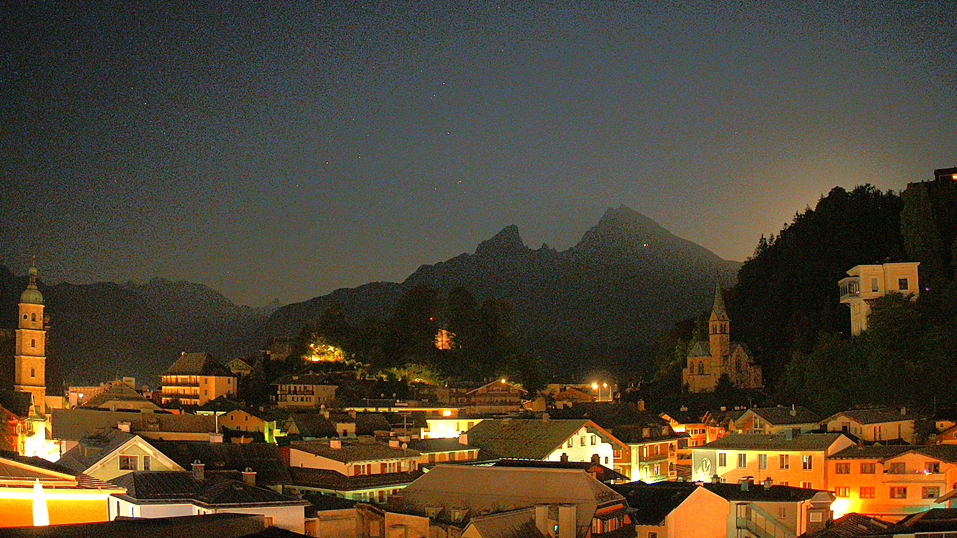 Archived image Webcam Berchtesgaden - City Centre