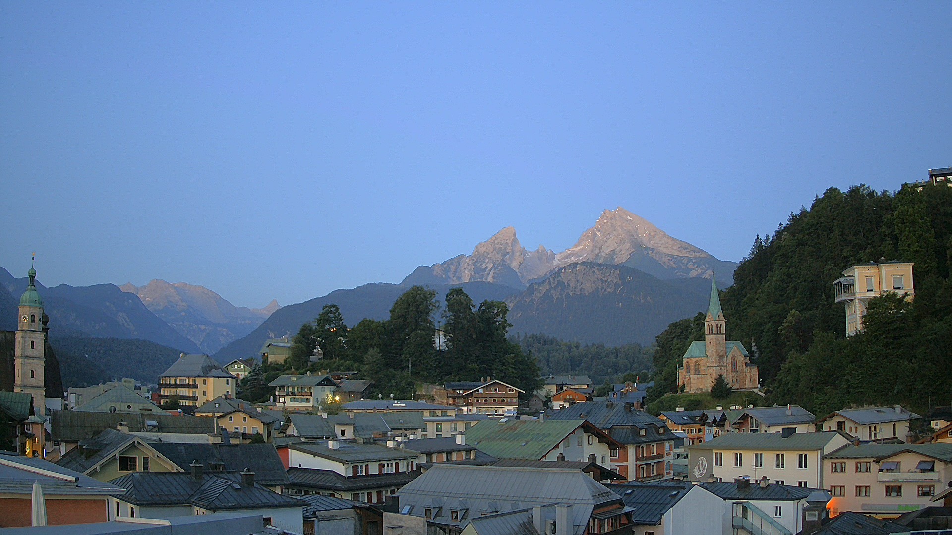 Archiv Foto Webcam Zentrum von Berchtesgaden