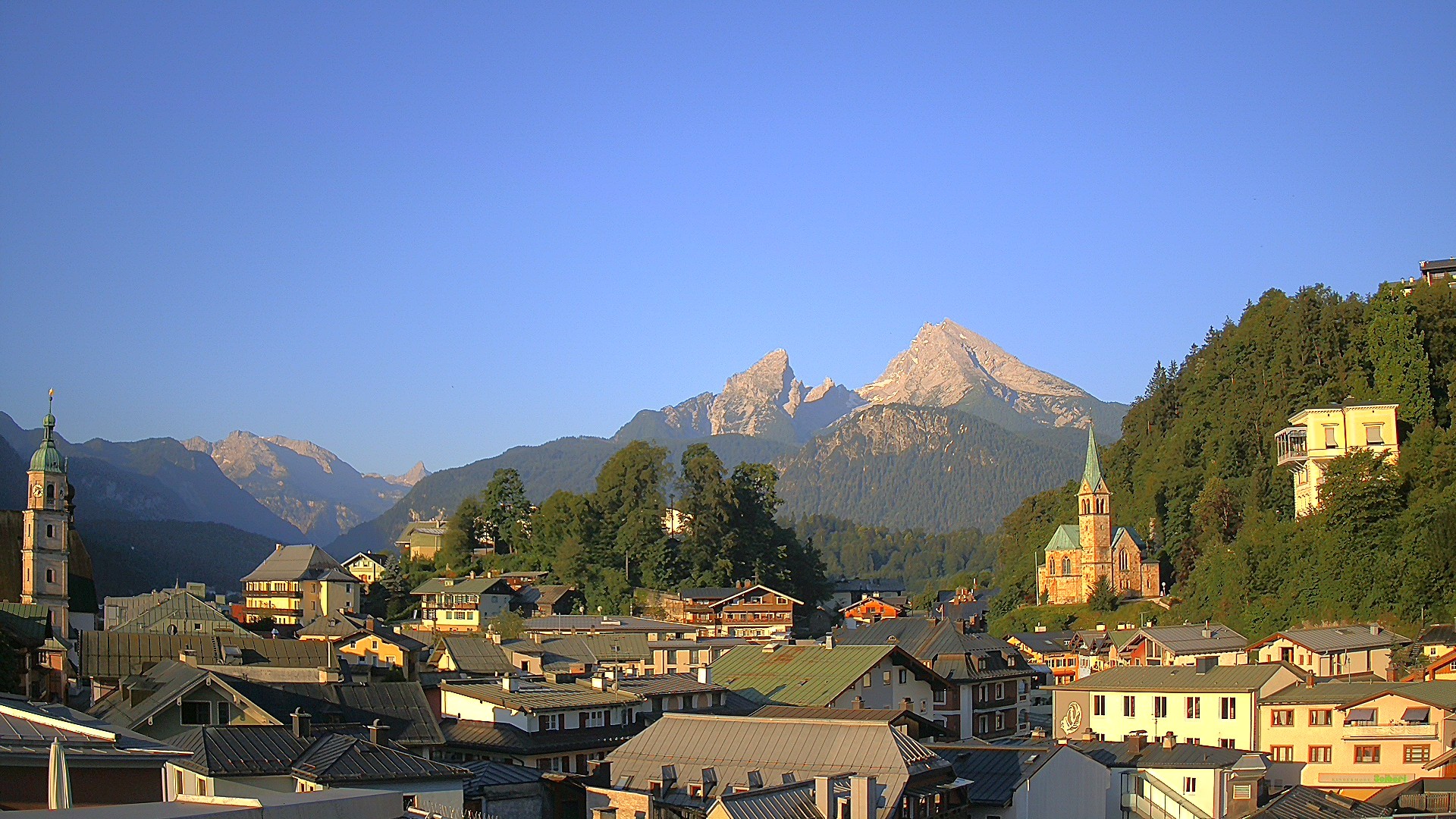 Archiv Foto Webcam Zentrum von Berchtesgaden
