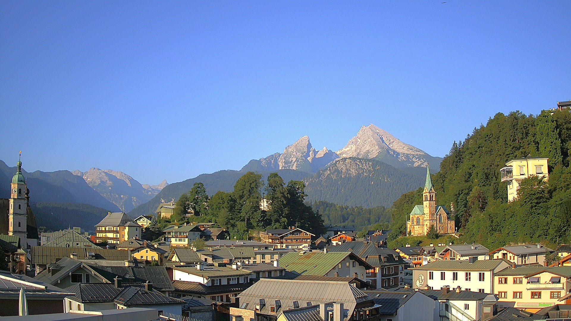 Archiv Foto Webcam Zentrum von Berchtesgaden