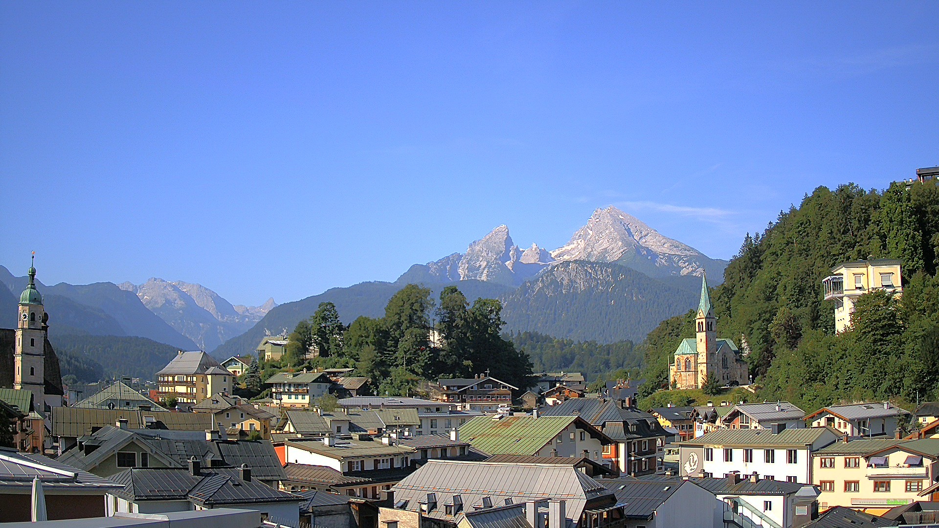 Archiv Foto Webcam Zentrum von Berchtesgaden