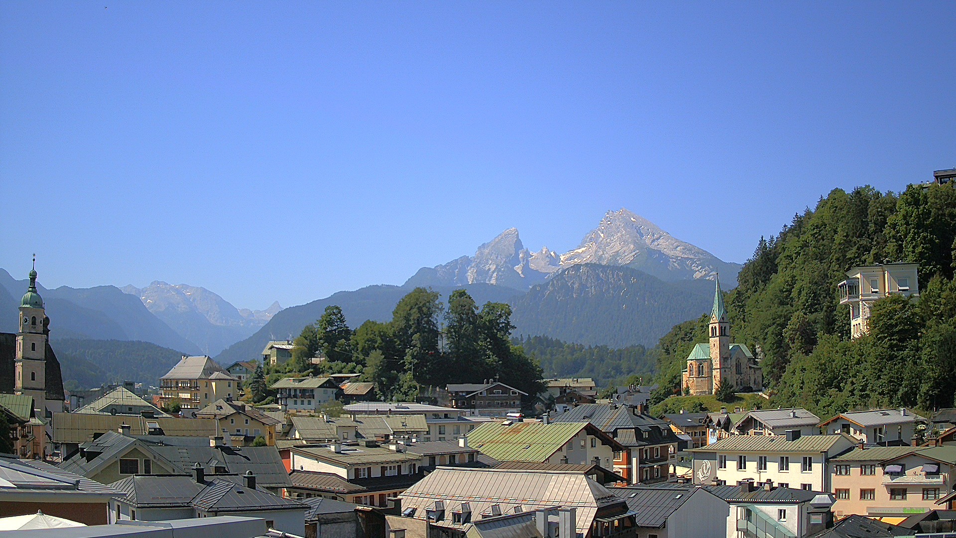 Archiv Foto Webcam Zentrum von Berchtesgaden