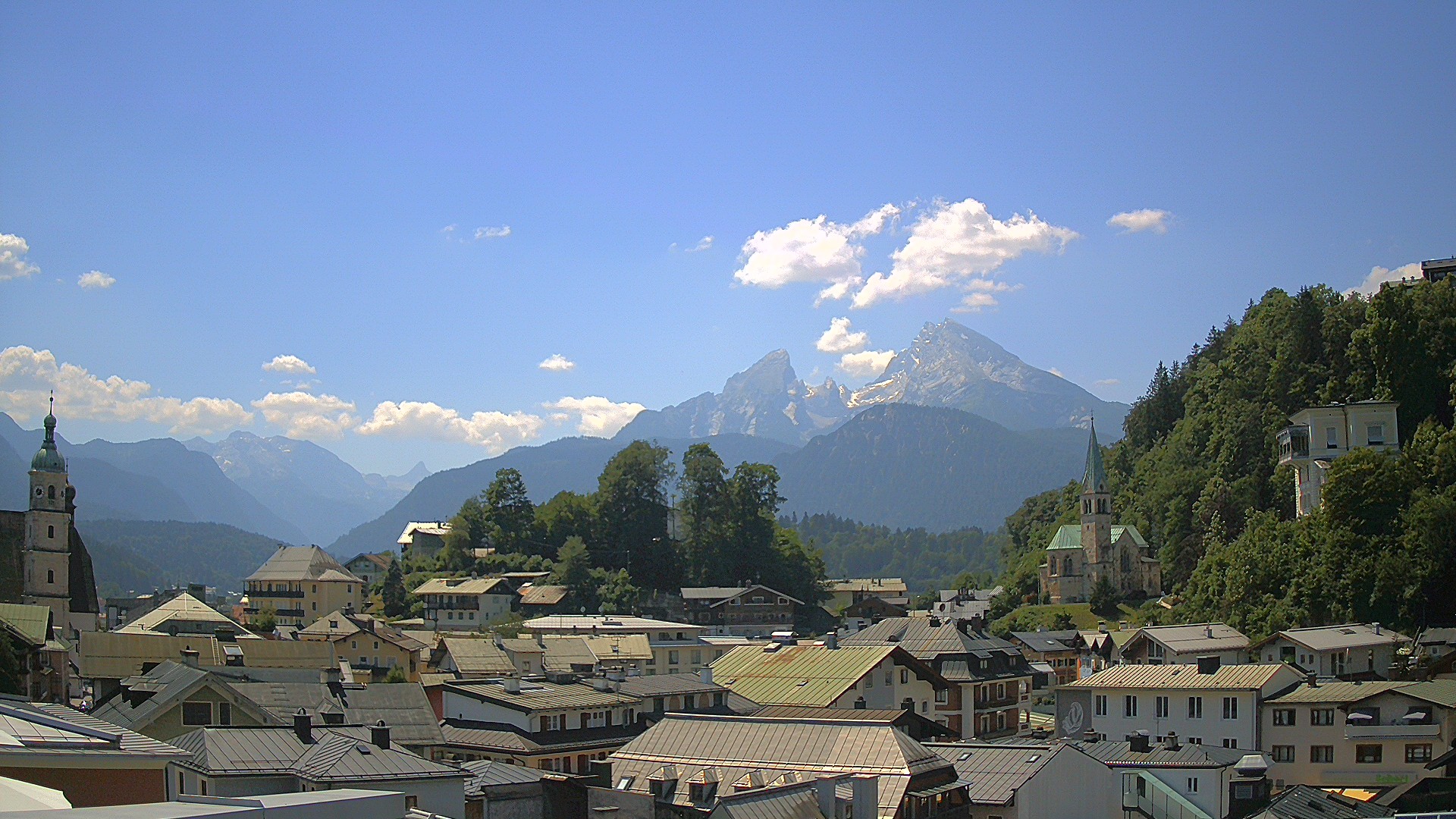 Archiv Foto Webcam Zentrum von Berchtesgaden