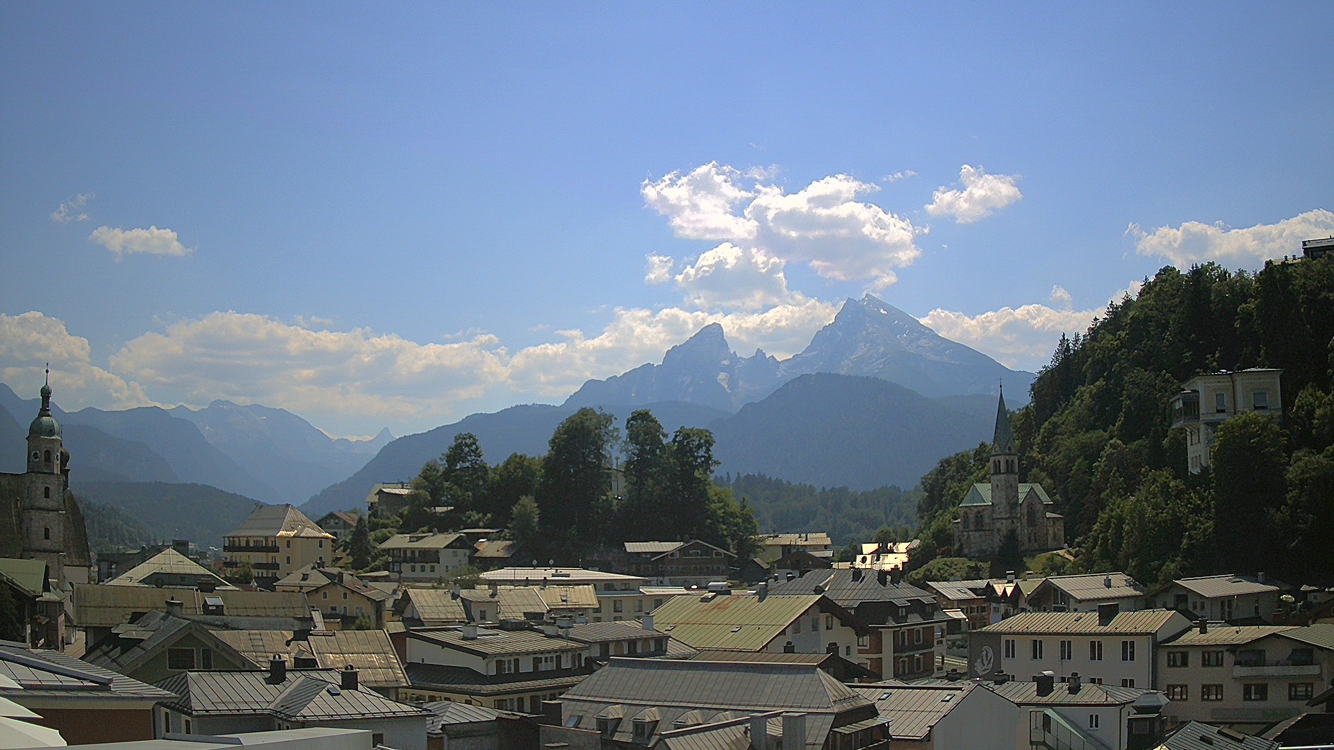Archiv Foto Webcam Zentrum von Berchtesgaden