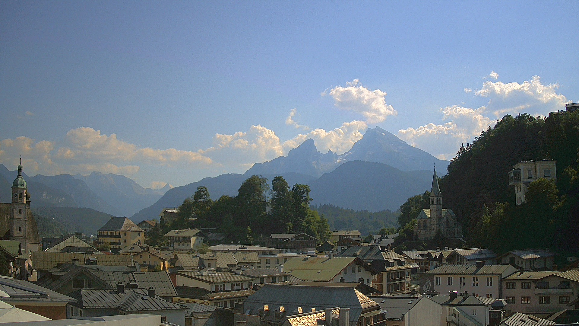 Archiv Foto Webcam Zentrum von Berchtesgaden