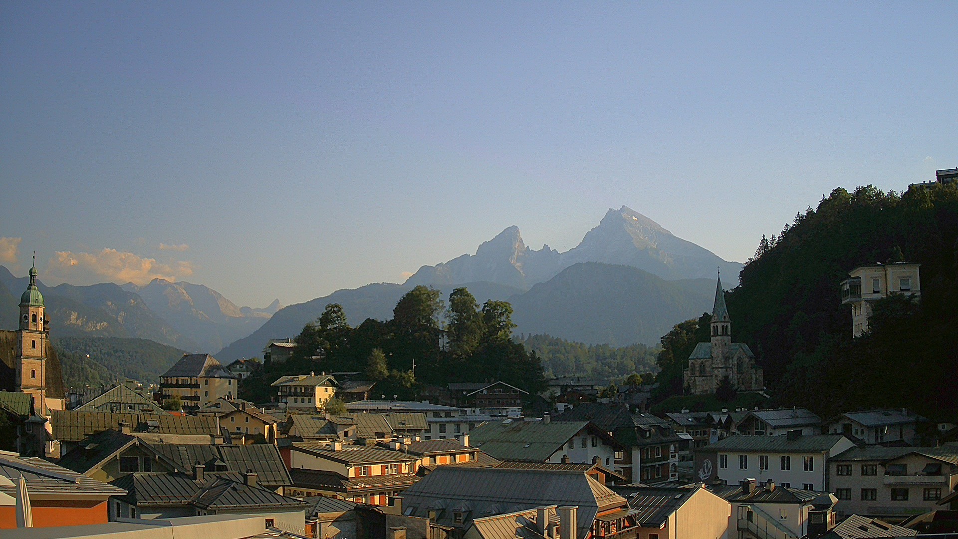 Archiv Foto Webcam Zentrum von Berchtesgaden