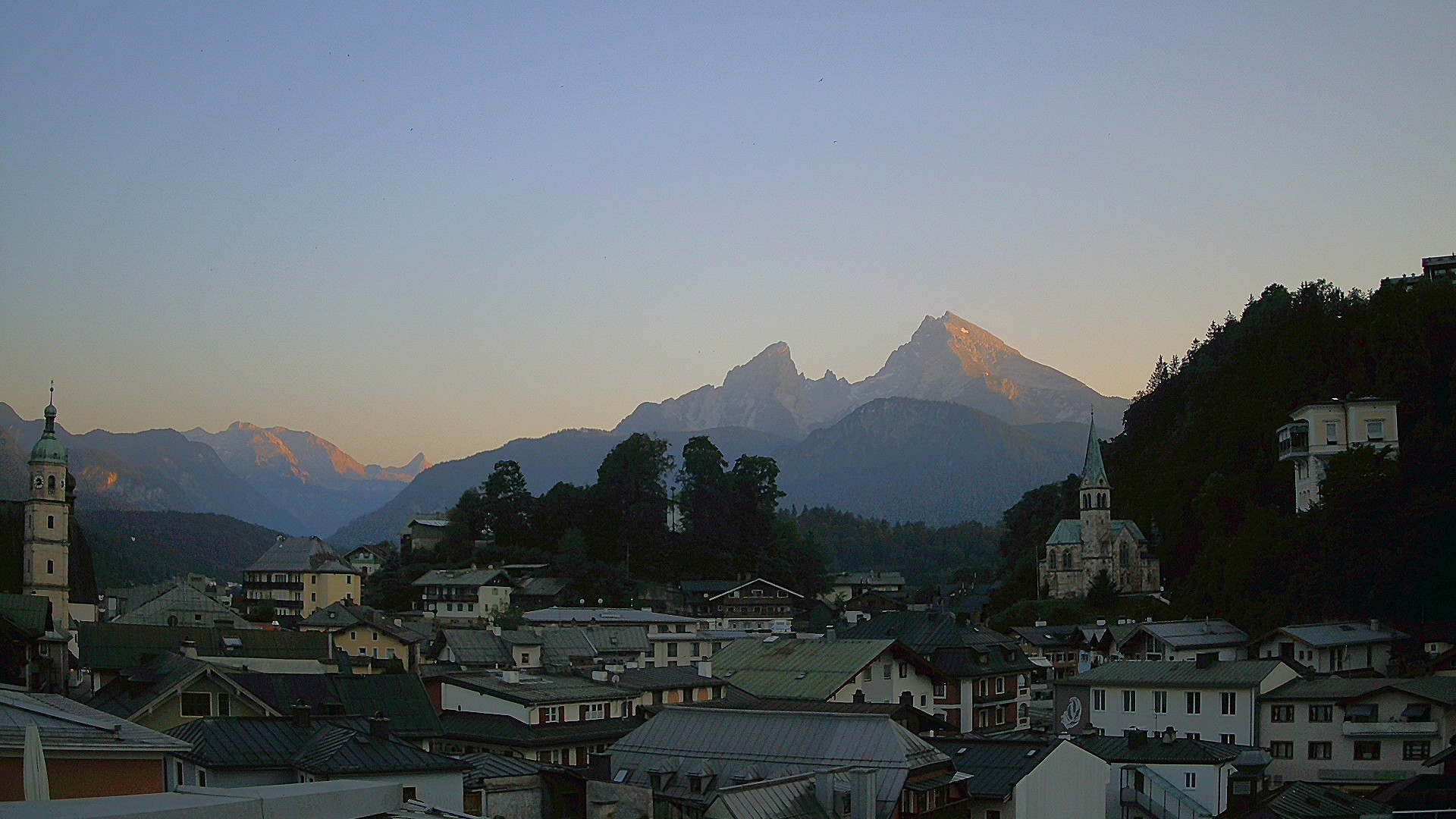 Archiv Foto Webcam Zentrum von Berchtesgaden