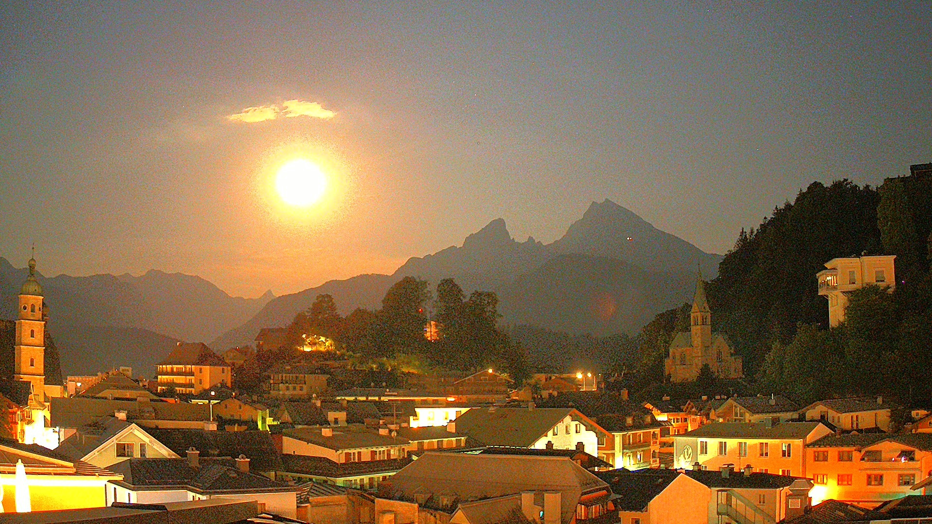 Archiv Foto Webcam Zentrum von Berchtesgaden