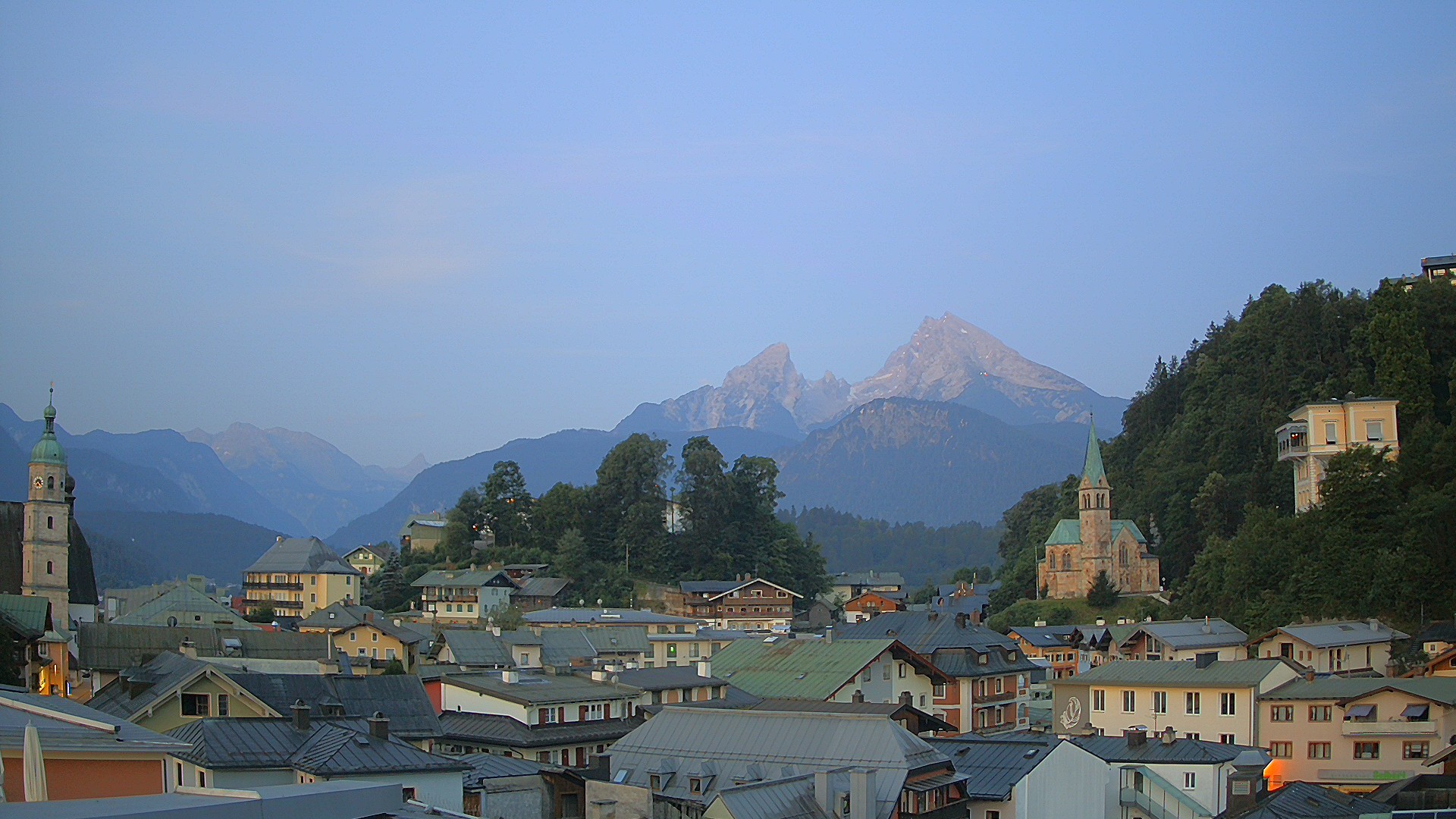 Archiv Foto Webcam Zentrum von Berchtesgaden
