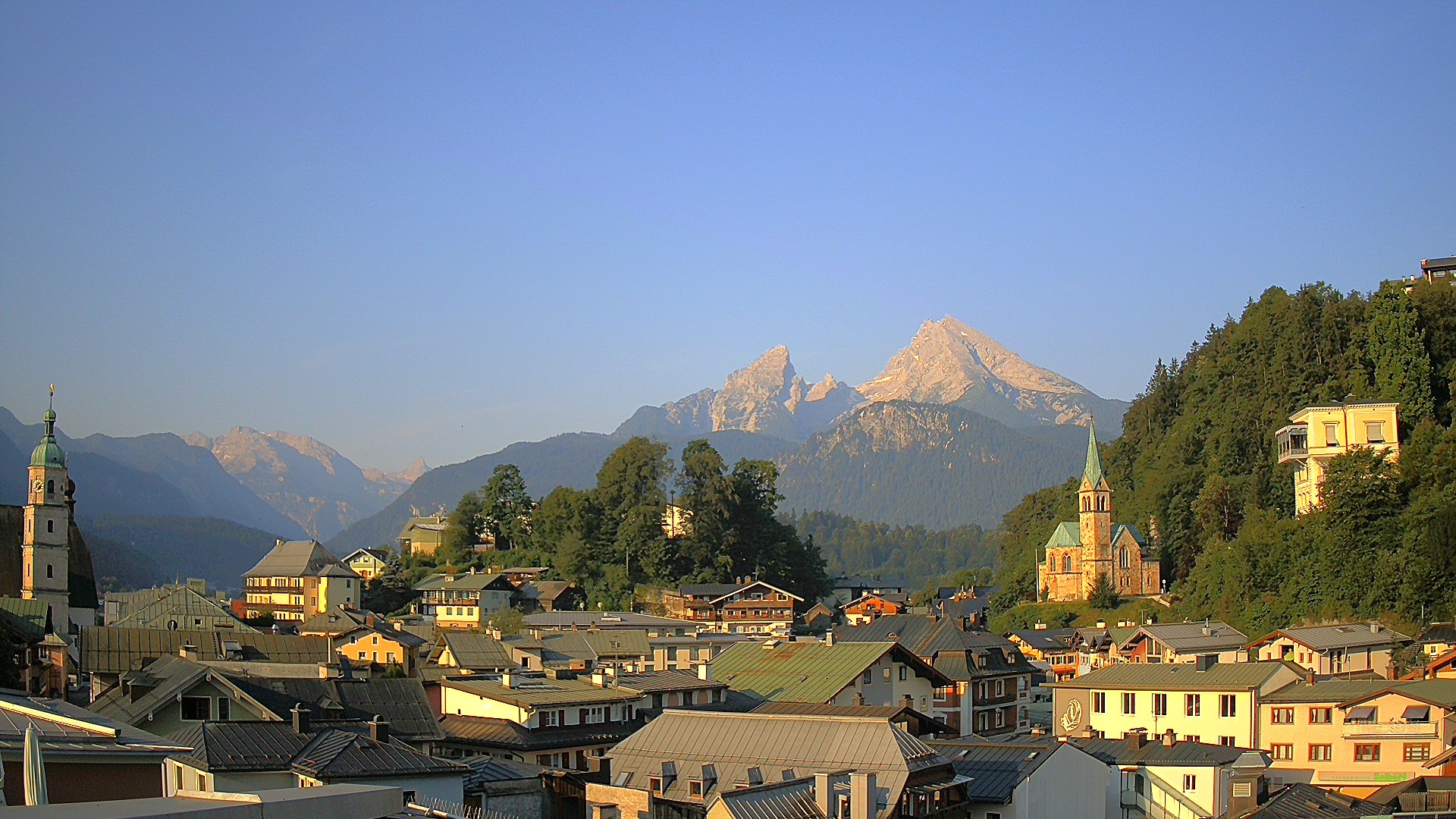 Archiv Foto Webcam Zentrum von Berchtesgaden