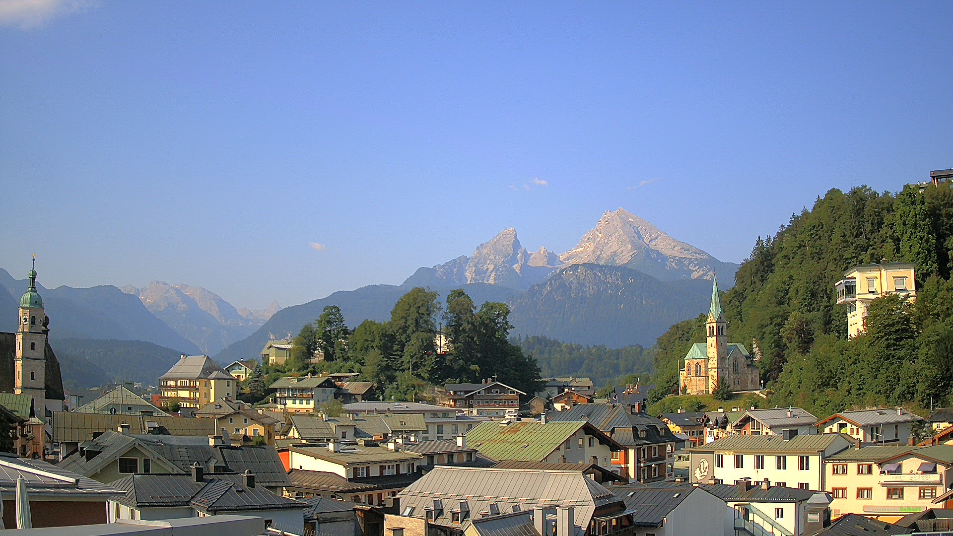 Archiv Foto Webcam Zentrum von Berchtesgaden