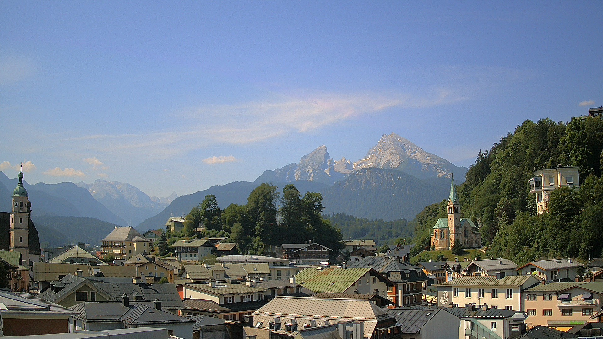 Archiv Foto Webcam Zentrum von Berchtesgaden