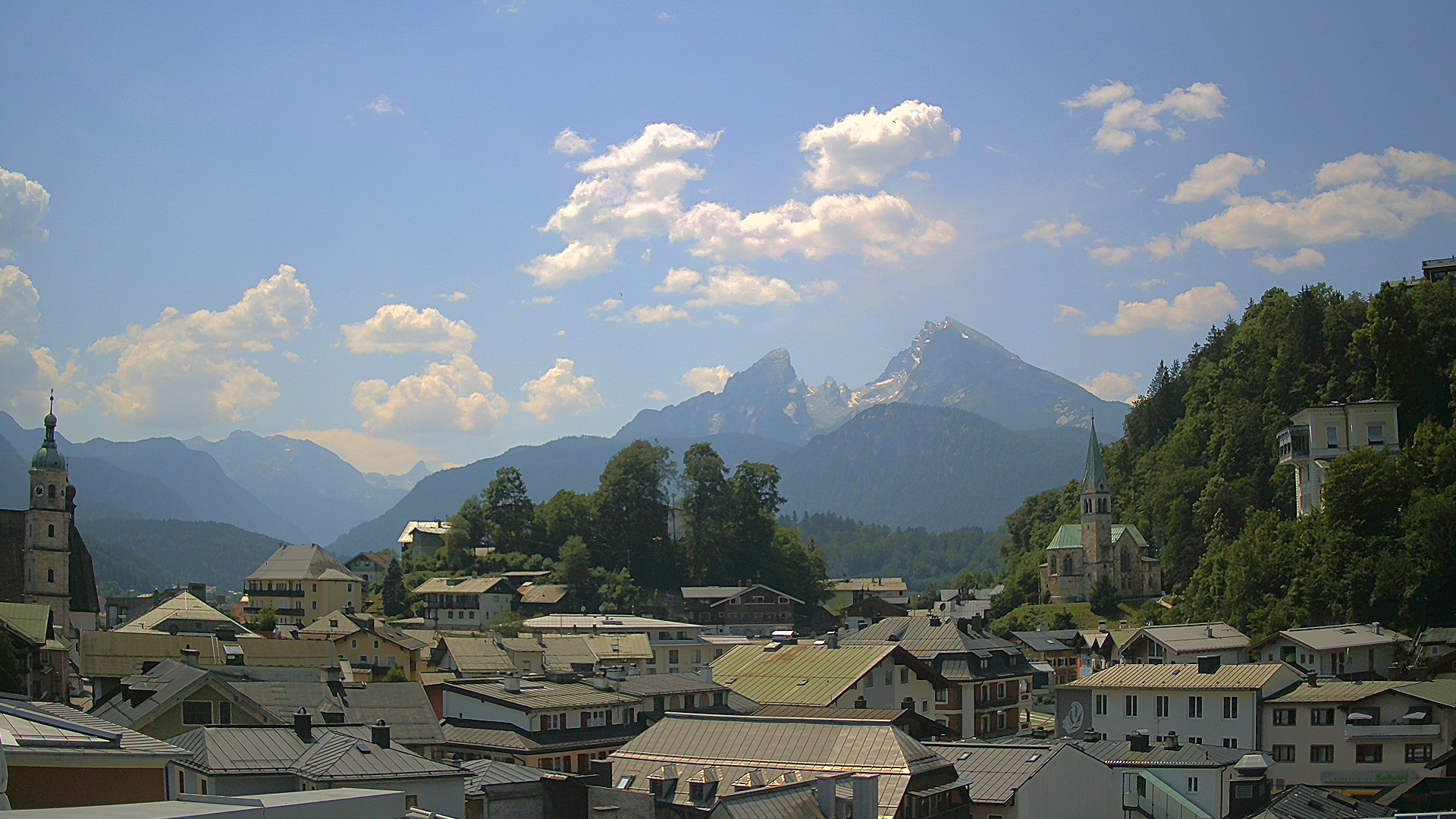 Archiv Foto Webcam Zentrum von Berchtesgaden