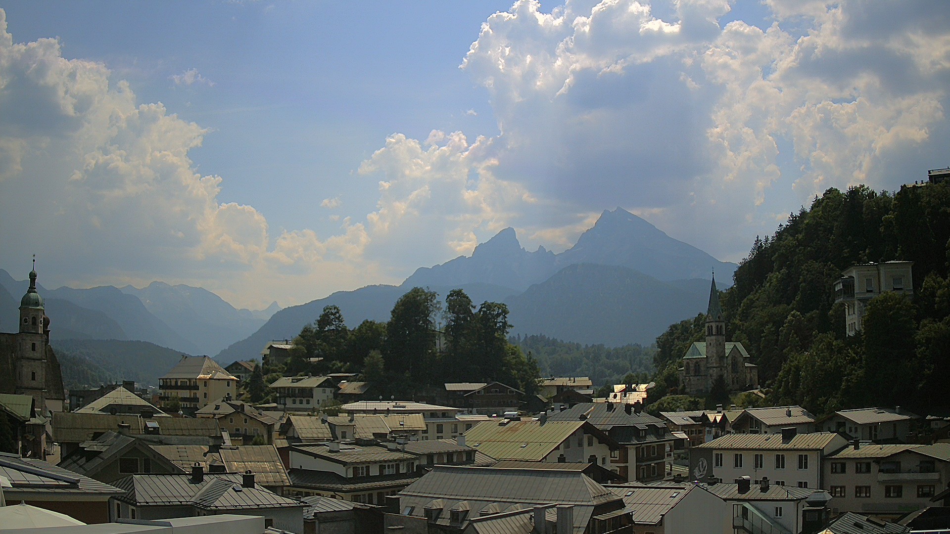 Archiv Foto Webcam Zentrum von Berchtesgaden