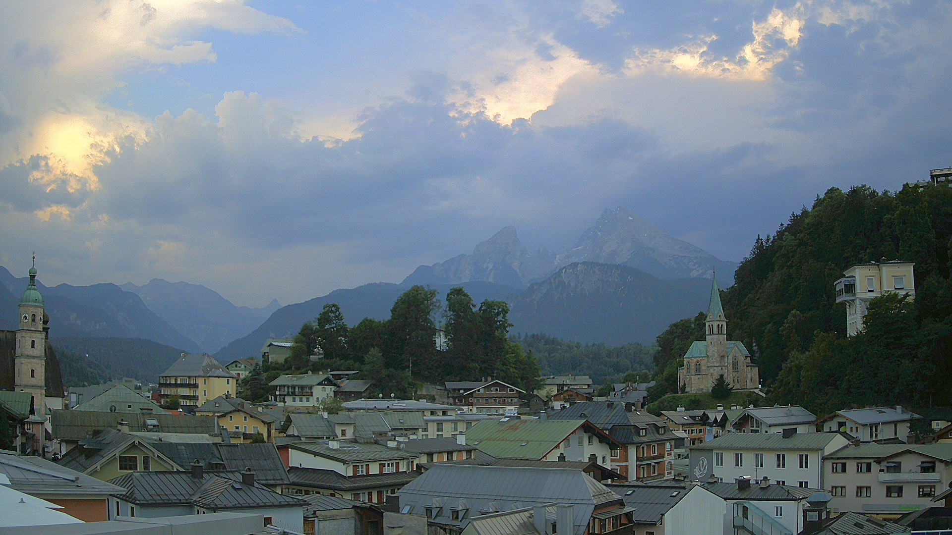 Archiv Foto Webcam Zentrum von Berchtesgaden