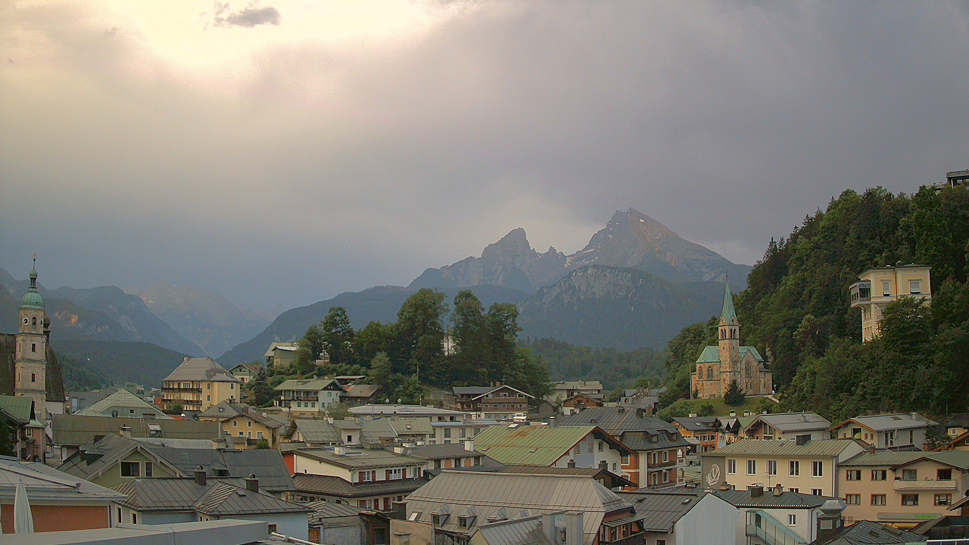 Archiv Foto Webcam Zentrum von Berchtesgaden