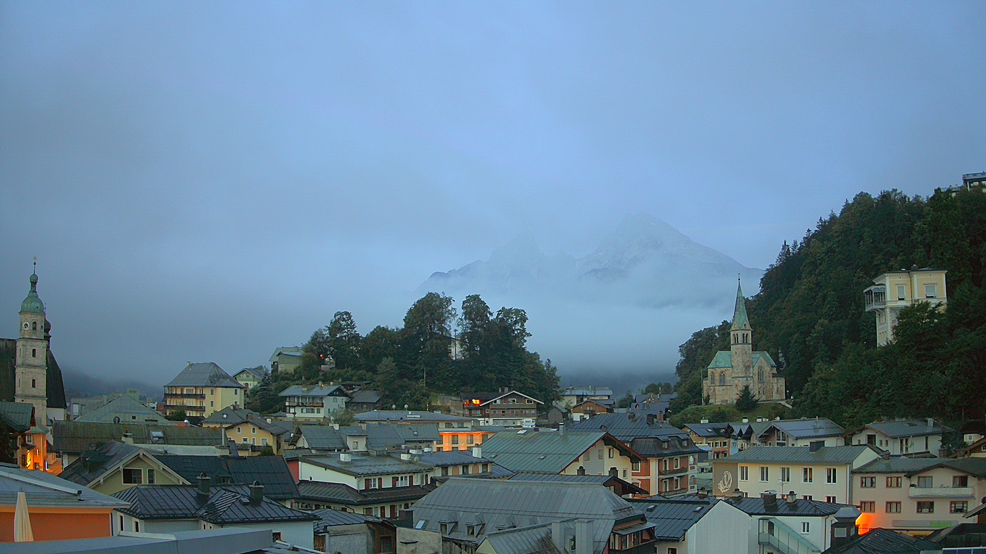 Archiv Foto Webcam Zentrum von Berchtesgaden