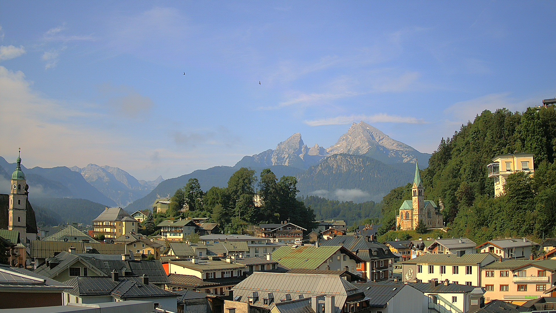 Archiv Foto Webcam Zentrum von Berchtesgaden