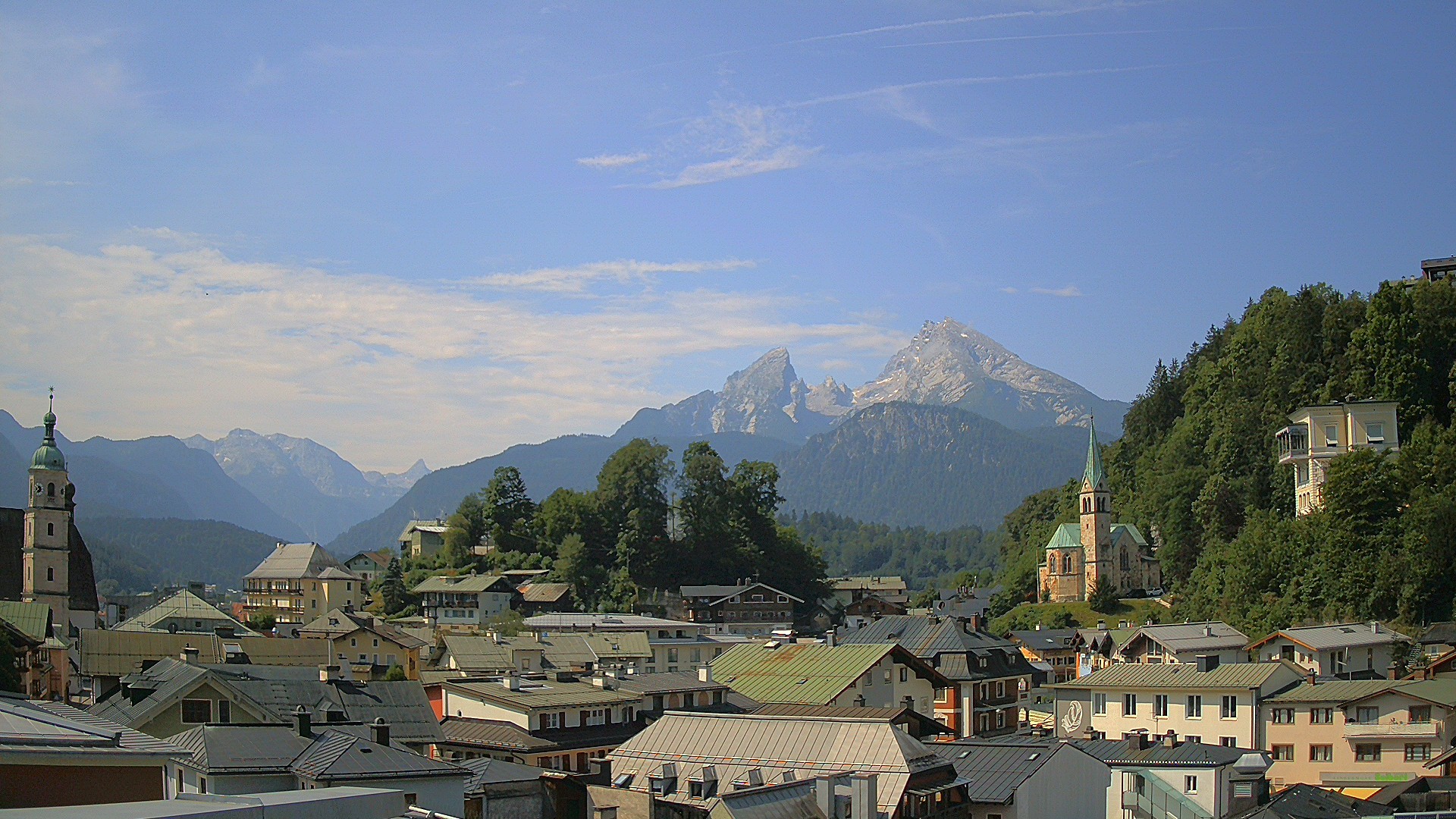 Archiv Foto Webcam Zentrum von Berchtesgaden