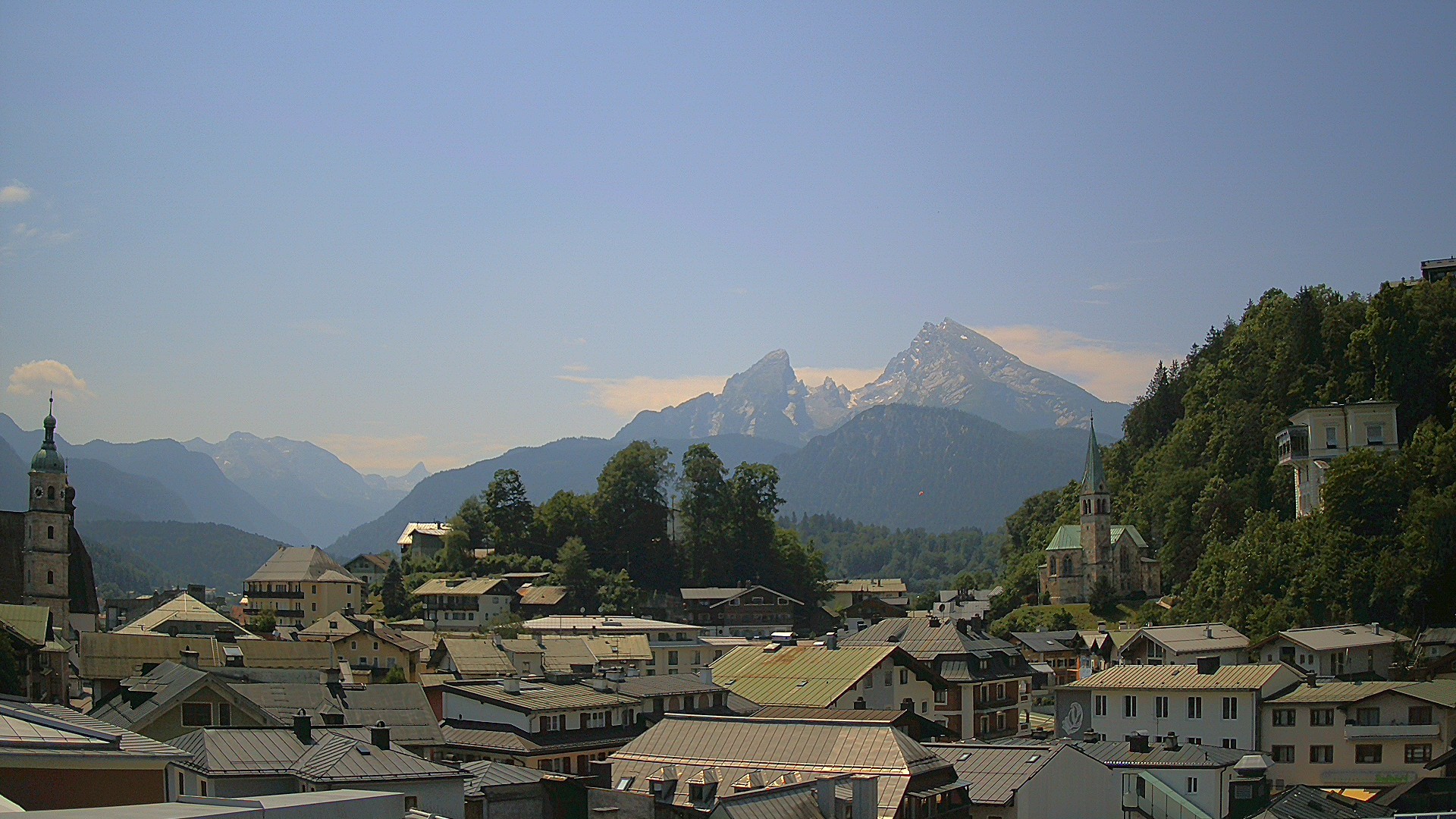 Archiv Foto Webcam Zentrum von Berchtesgaden