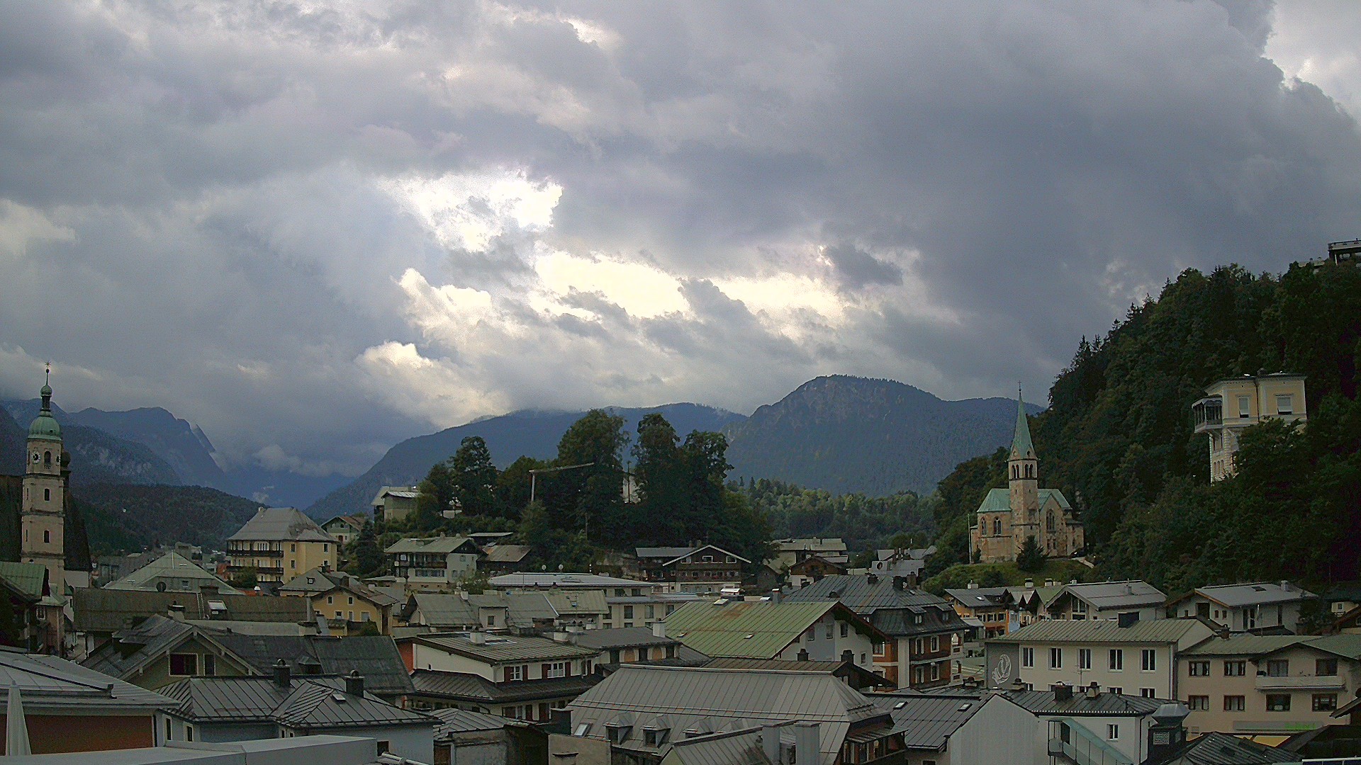 Archiv Foto Webcam Zentrum von Berchtesgaden