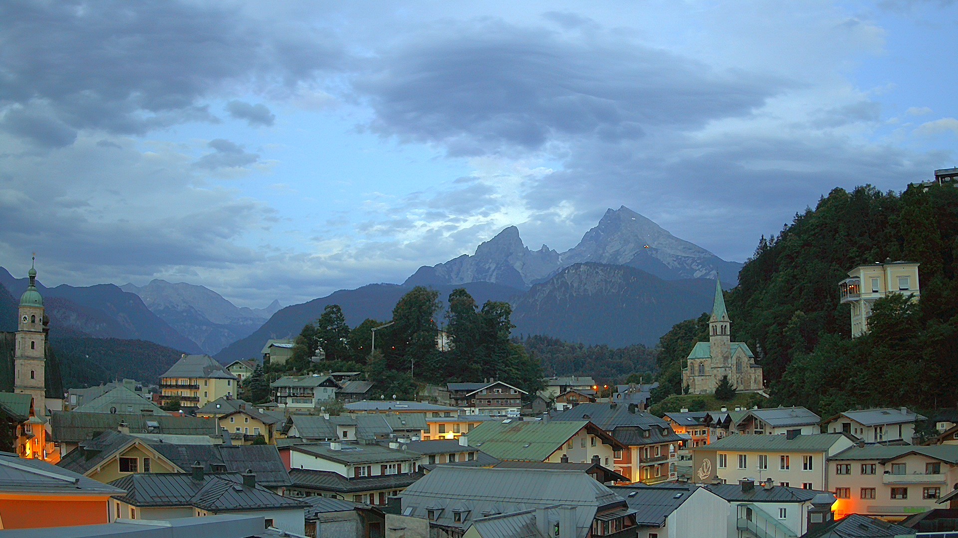 Archiv Foto Webcam Zentrum von Berchtesgaden