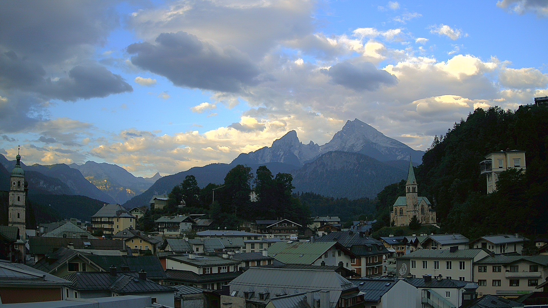 Archiv Foto Webcam Zentrum von Berchtesgaden