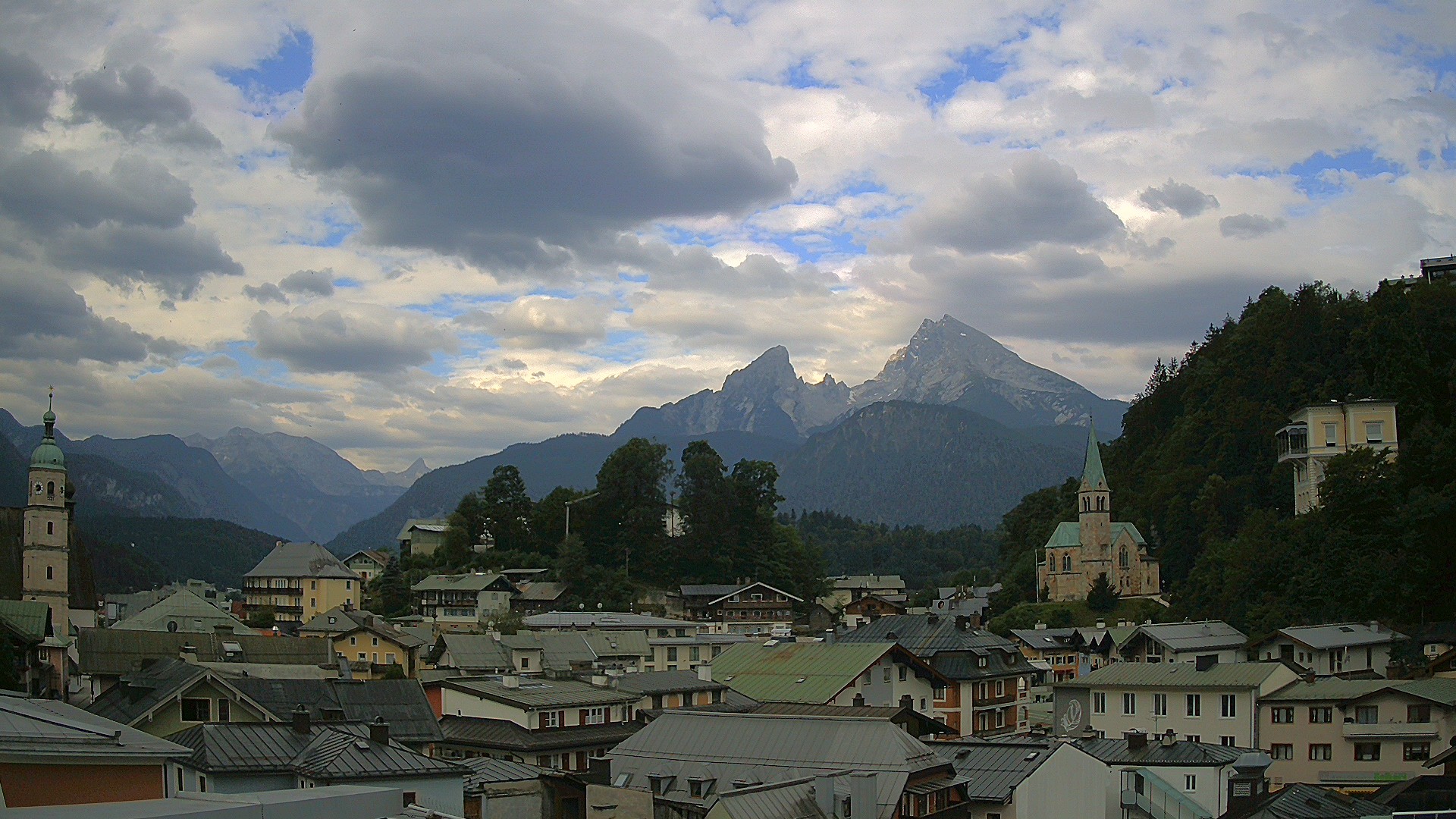 Archiv Foto Webcam Zentrum von Berchtesgaden