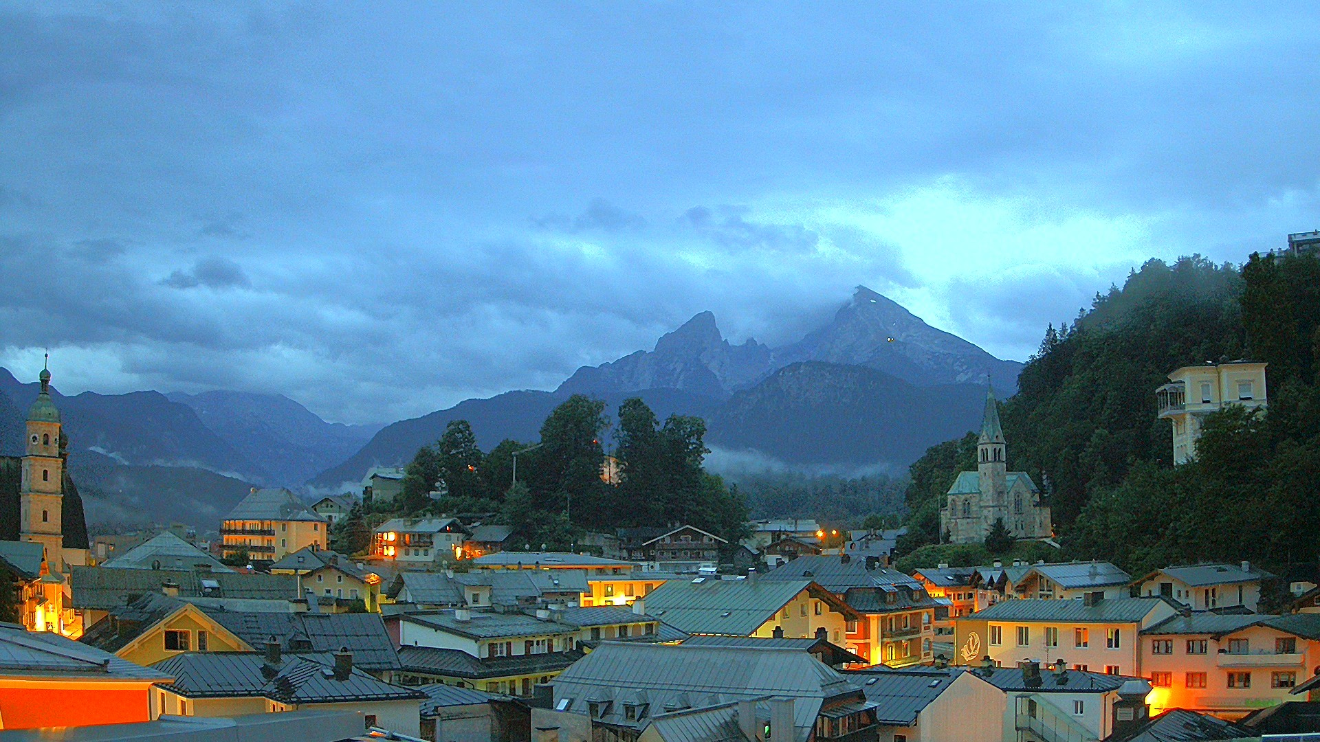 Archiv Foto Webcam Zentrum von Berchtesgaden