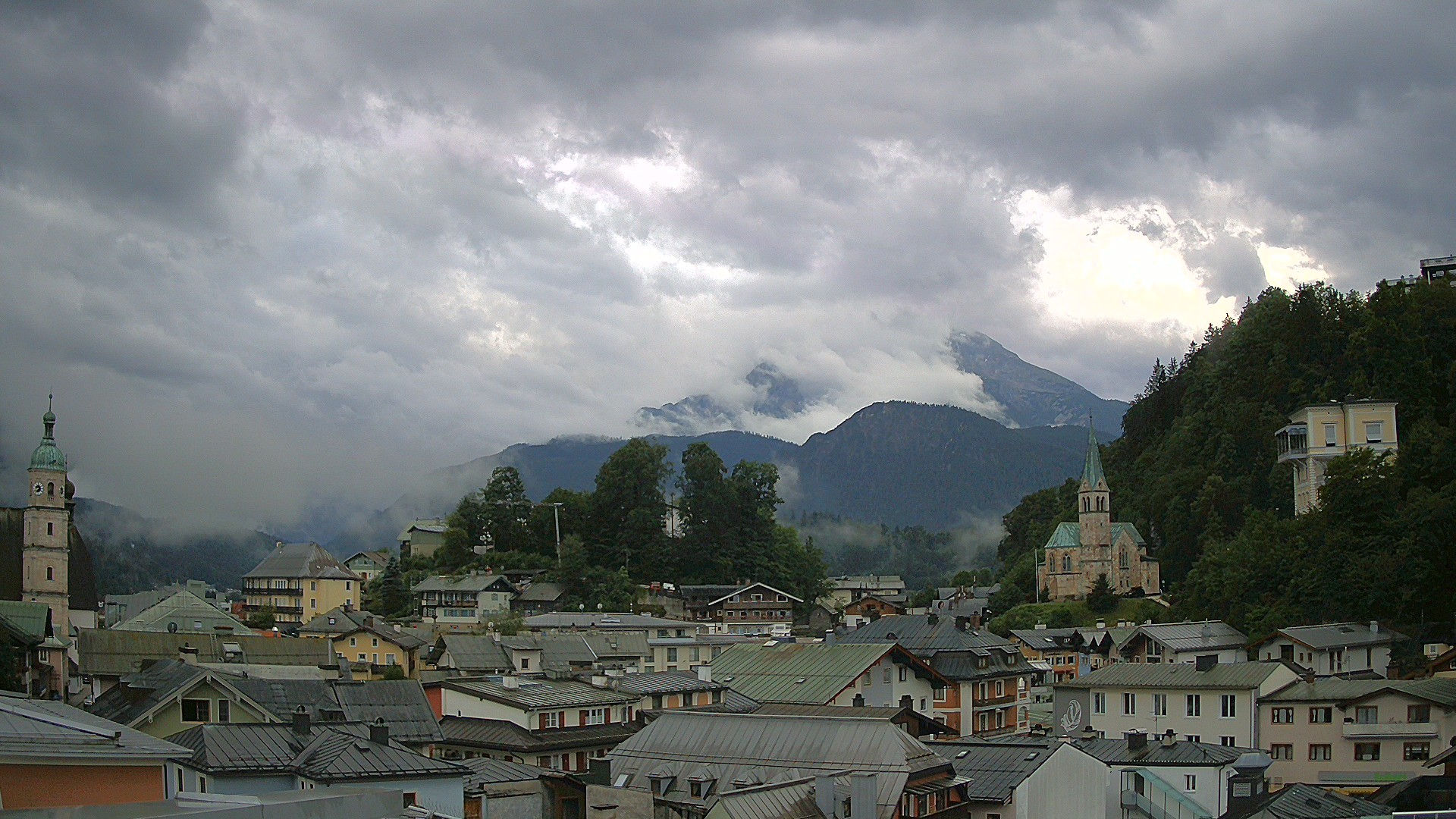 Archiv Foto Webcam Zentrum von Berchtesgaden