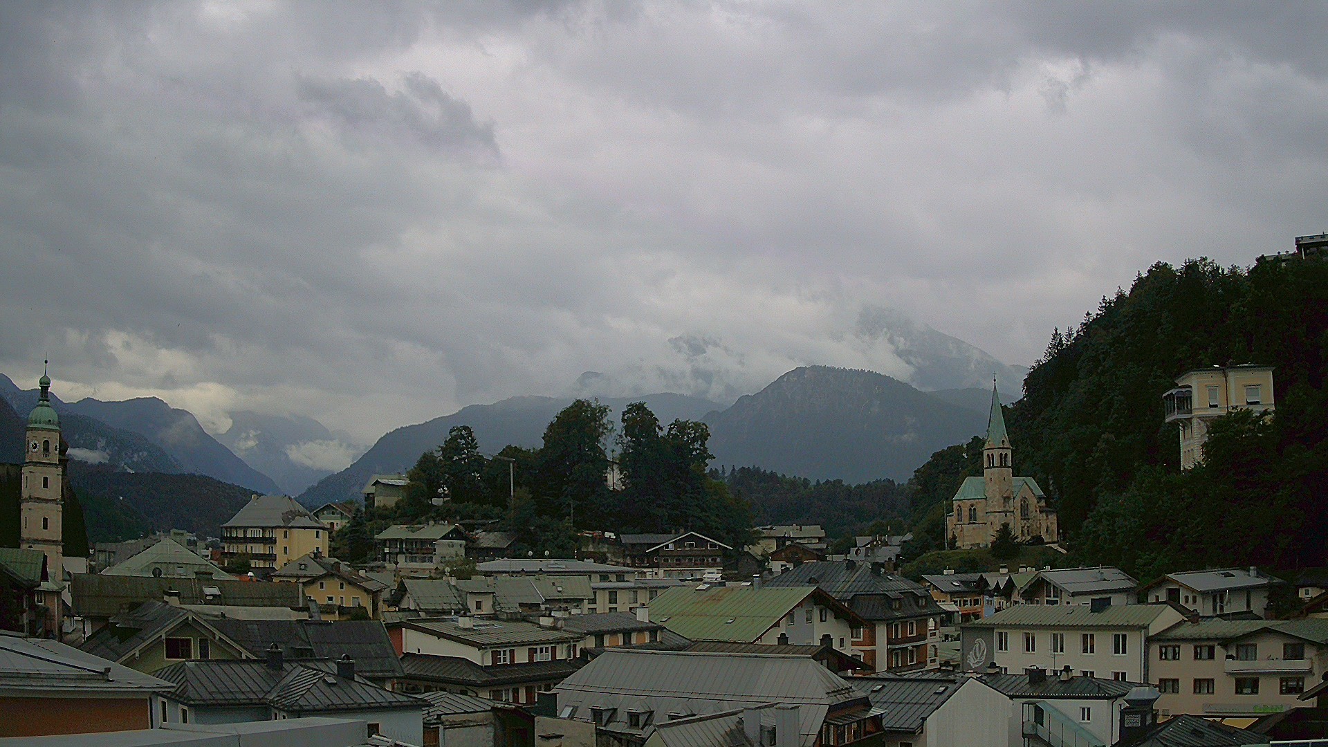 Archiv Foto Webcam Zentrum von Berchtesgaden