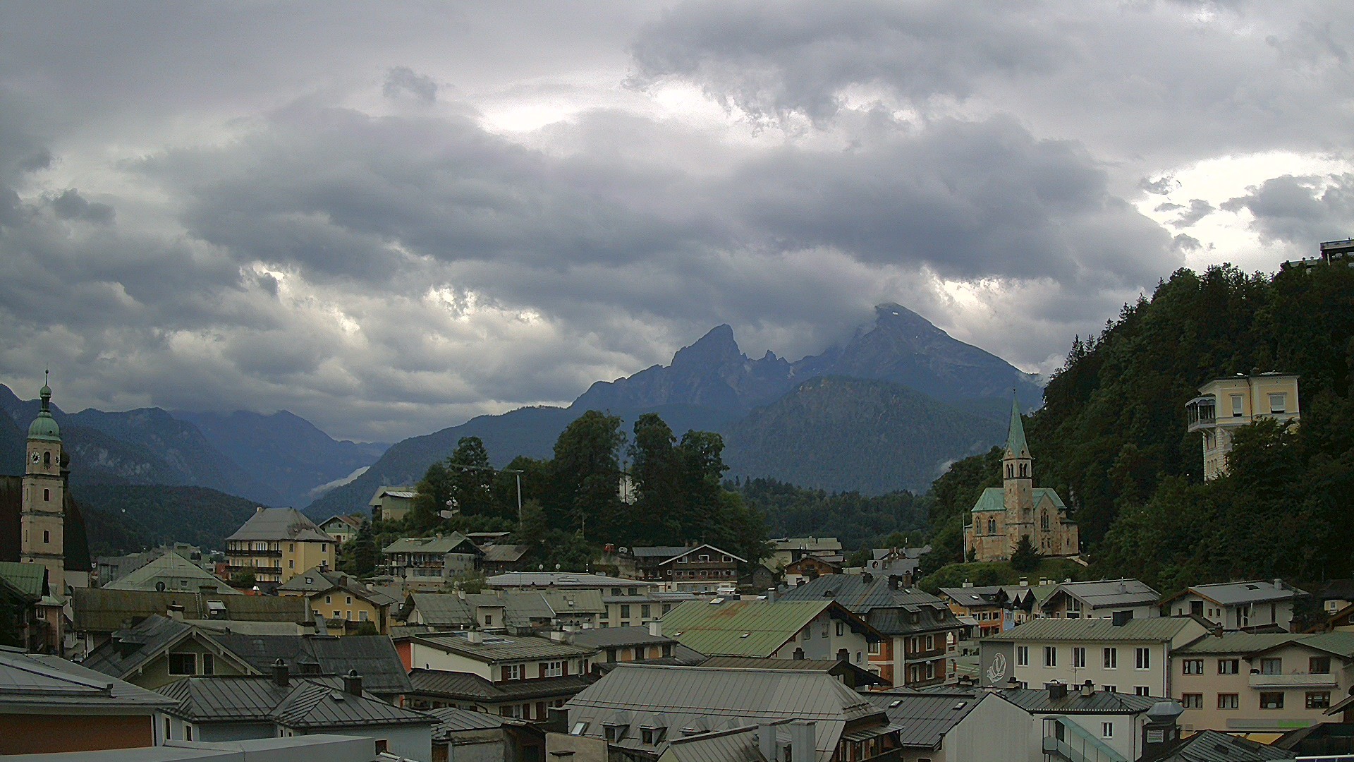 Archiv Foto Webcam Zentrum von Berchtesgaden
