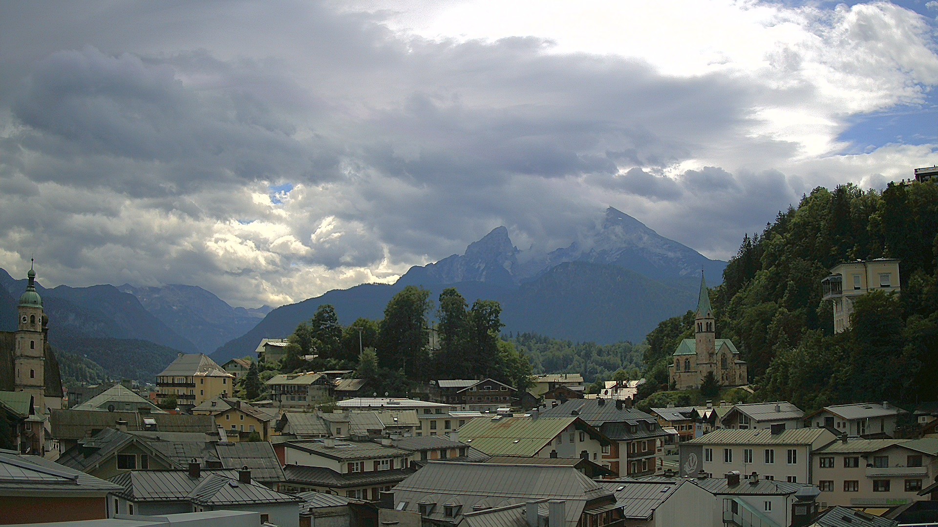 Archiv Foto Webcam Zentrum von Berchtesgaden