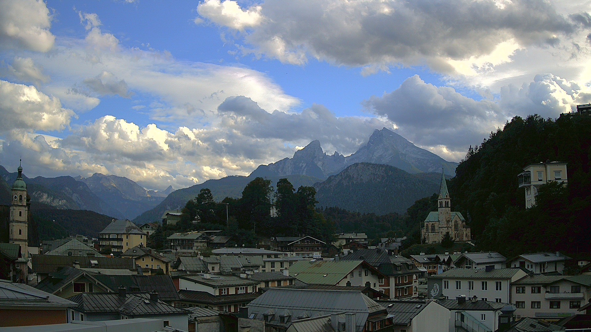 Archiv Foto Webcam Zentrum von Berchtesgaden